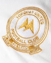 Torquay United AFC 125th Anniversary Cotton Polo White