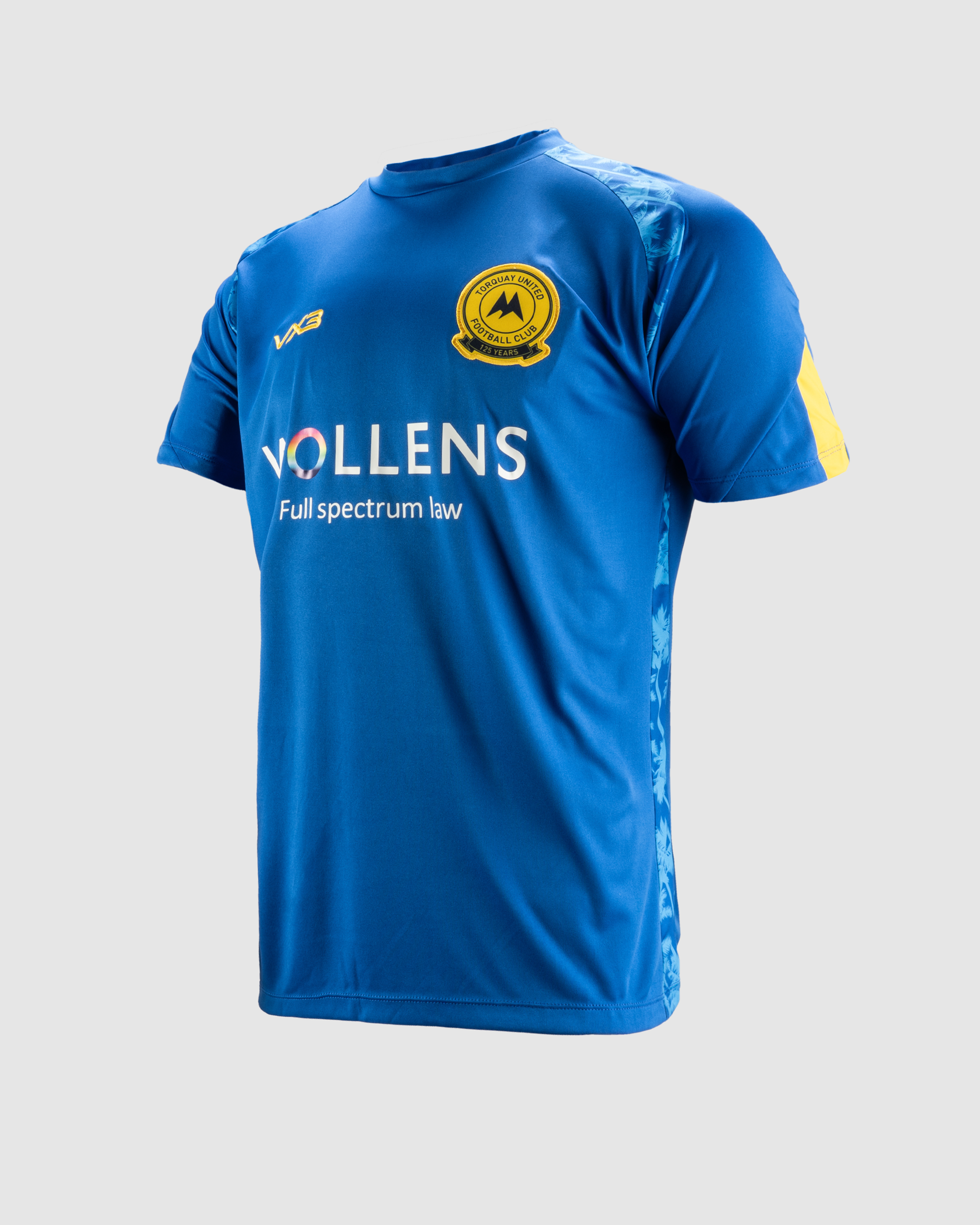 Torquay United FC 24/25 Quadrigo Training Tee Royal Blue