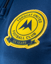 Torquay United FC 24/25 Quarter Zip Top Navy Womens