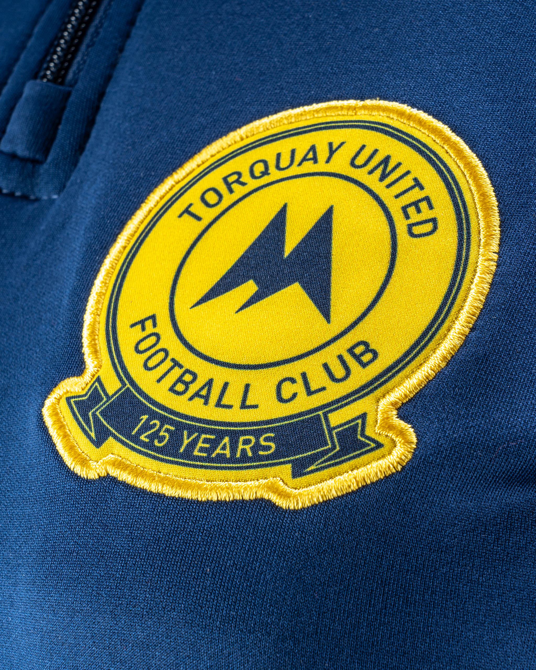 Torquay United FC 24/25 Quarter Zip Top Navy Womens