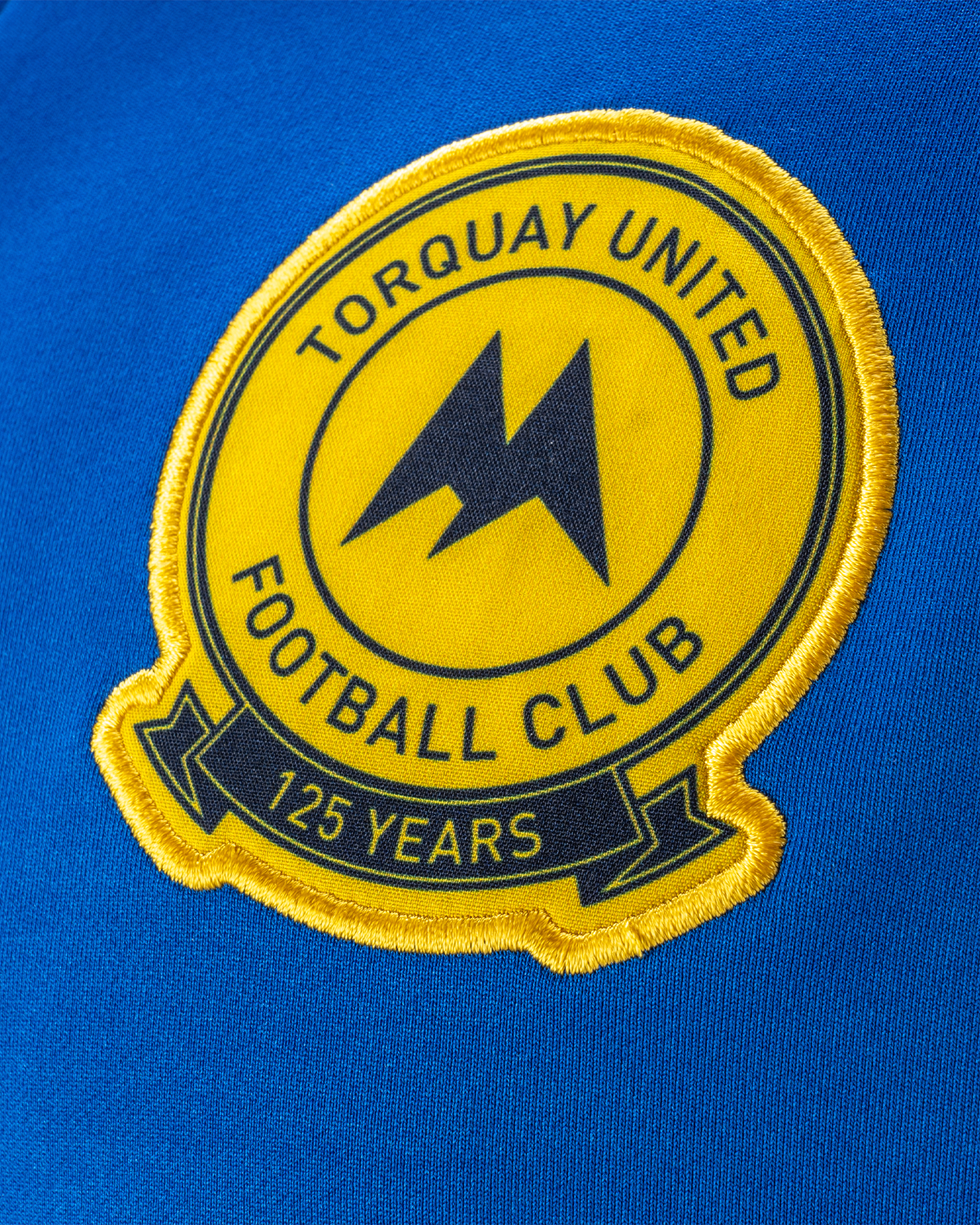 Torquay United FC 24/25 Quarter Zip Top Royal Blue
