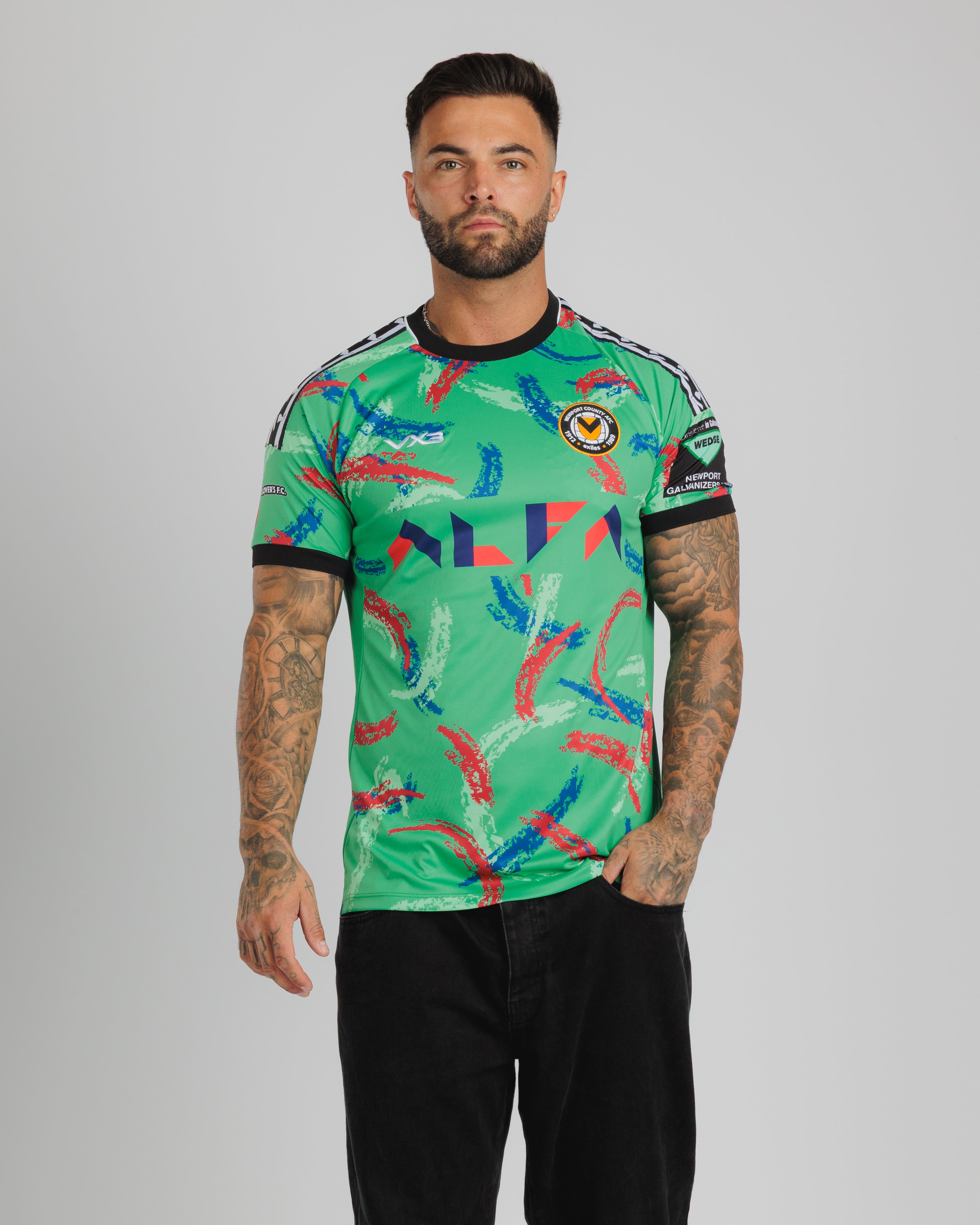 Newport County AFC 25/26 Away GK Shirt SS Replica