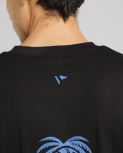 VX3 Run Club Foot Print Tee Black