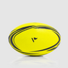 VX3 Vuelta Yellow/Black Rugby Training Ball Fluro- Size 3 Conquer Logo