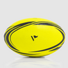 VX3 Vuelta Yellow/Black Rugby Training Ball Fluro- Size 5 Conquer Logo