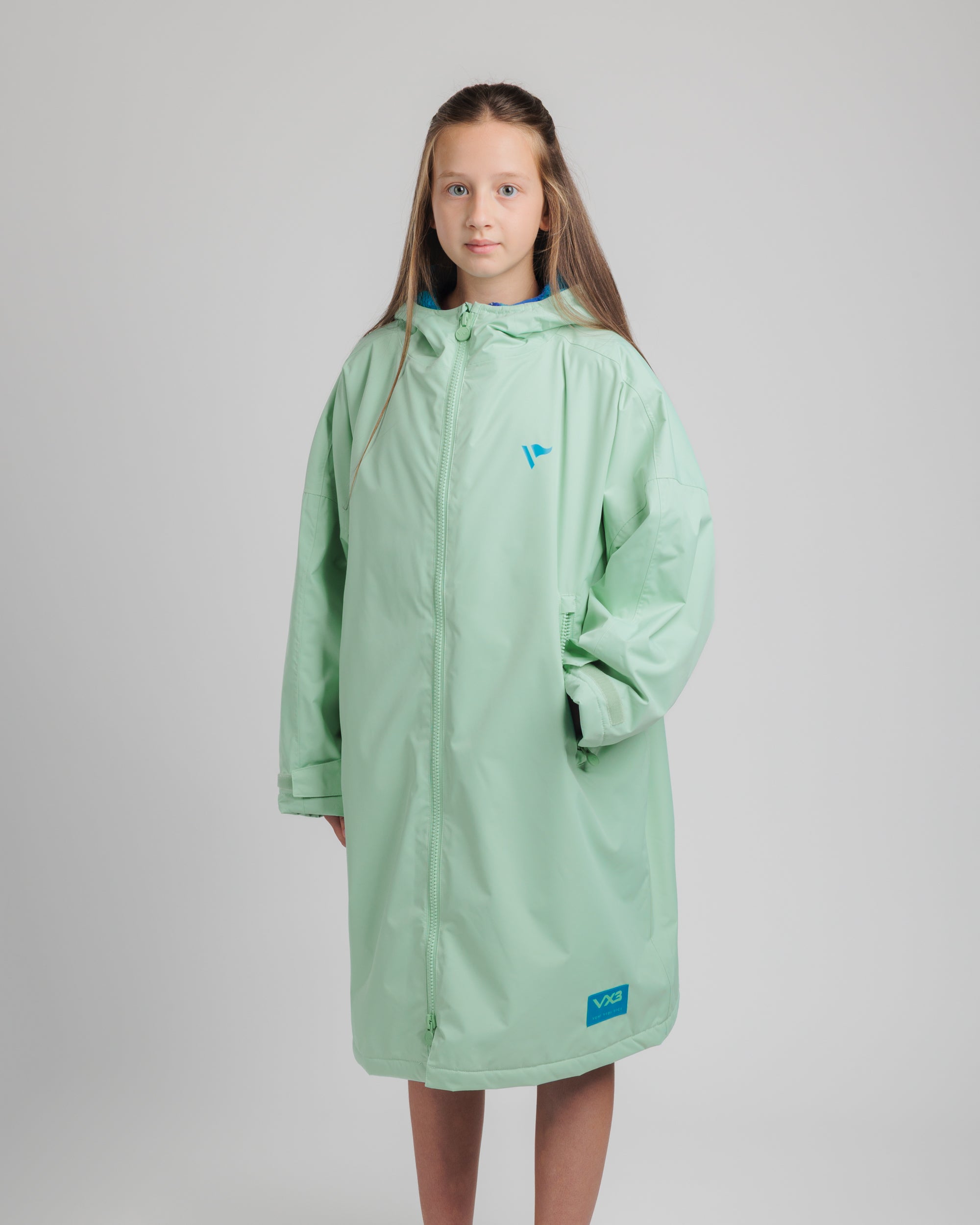 Velit Sports Robe Seafoam/Turquoise Surf Kids