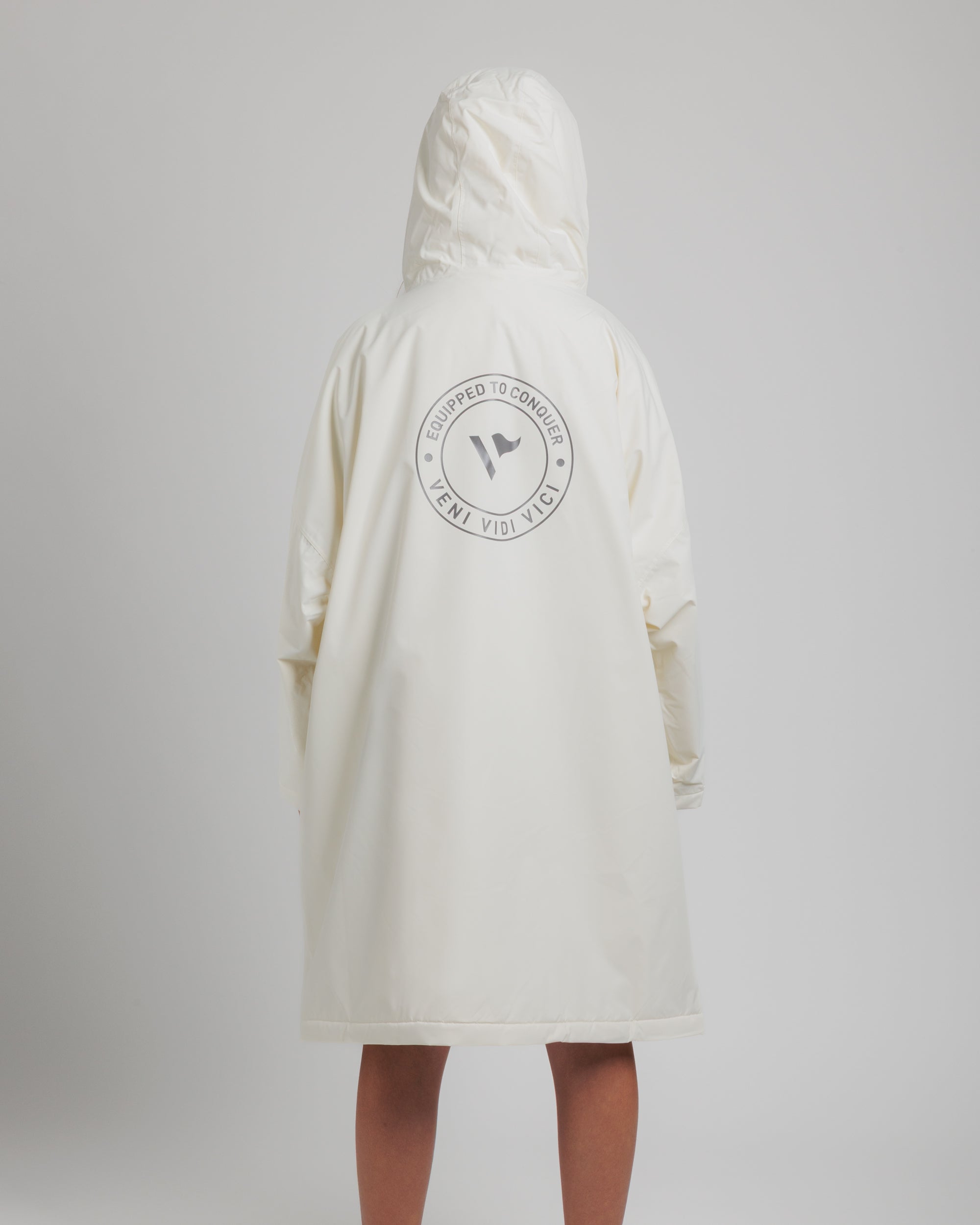 Velit Sports Robe Vintage White/Dove Grey Kids