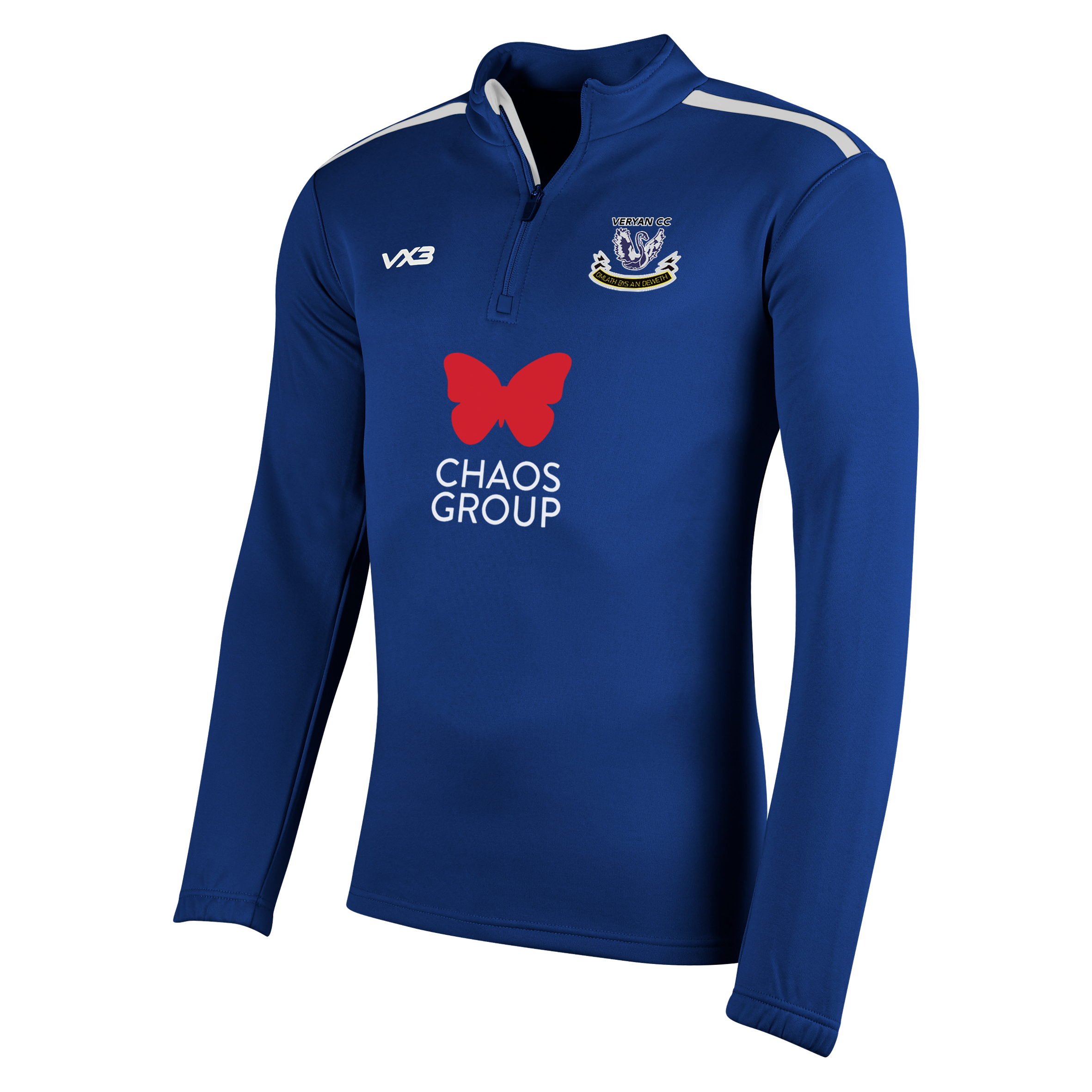 Veryan CC Fortis Youth Quarter Zip Sweat