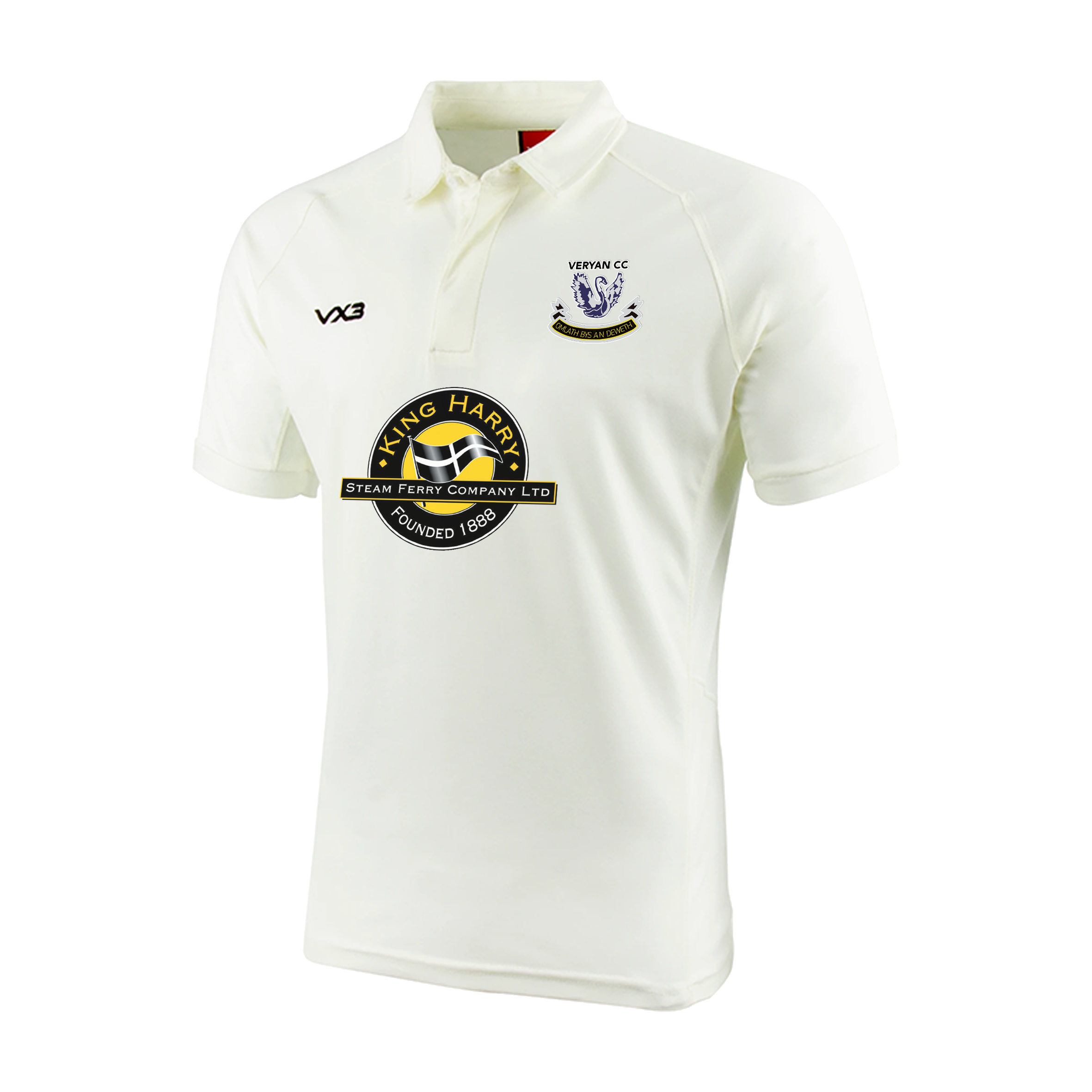 Veryan CC Youth Short Sleeve Shirt