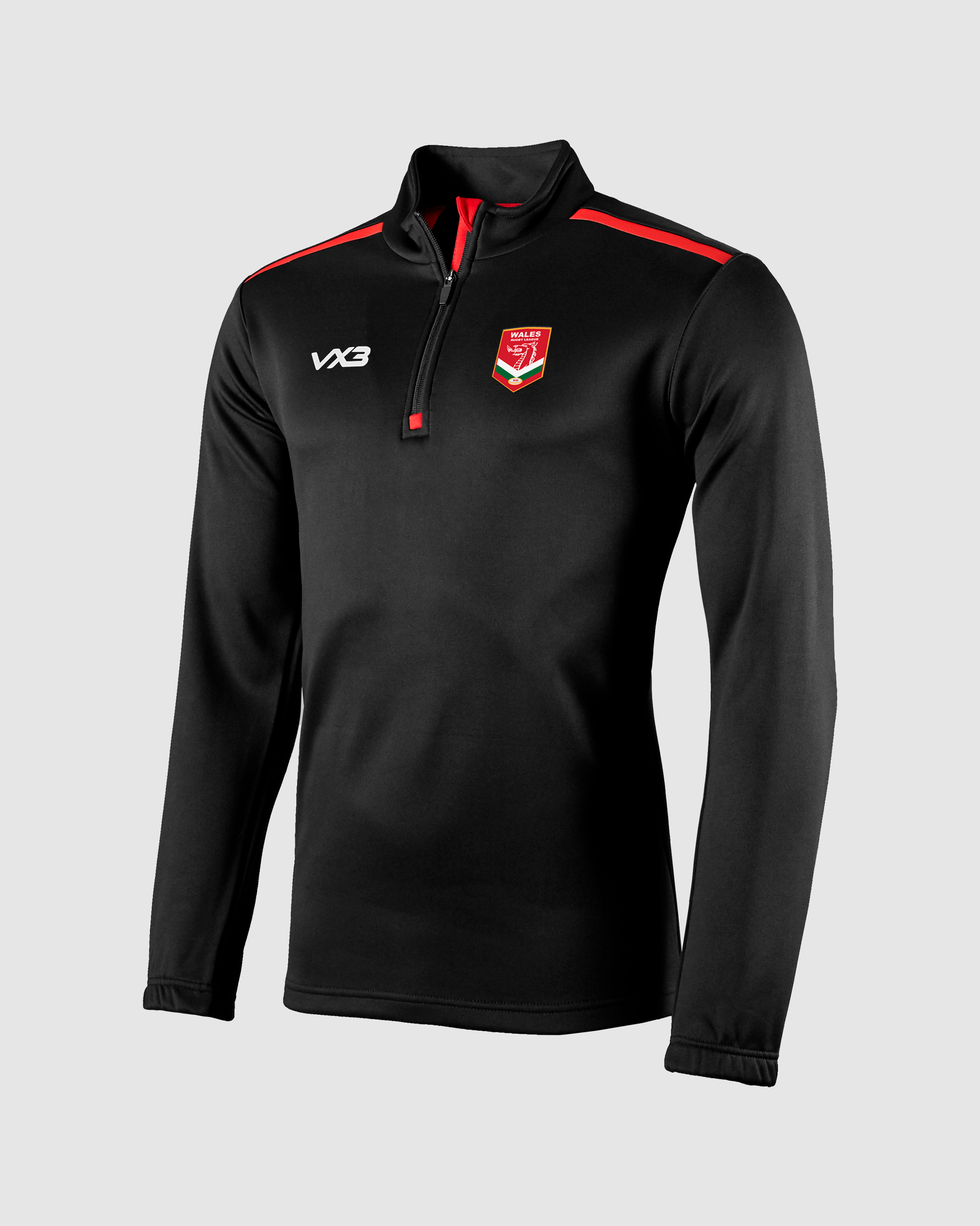 Wales Rugby League Fortis Half Zip Sweat