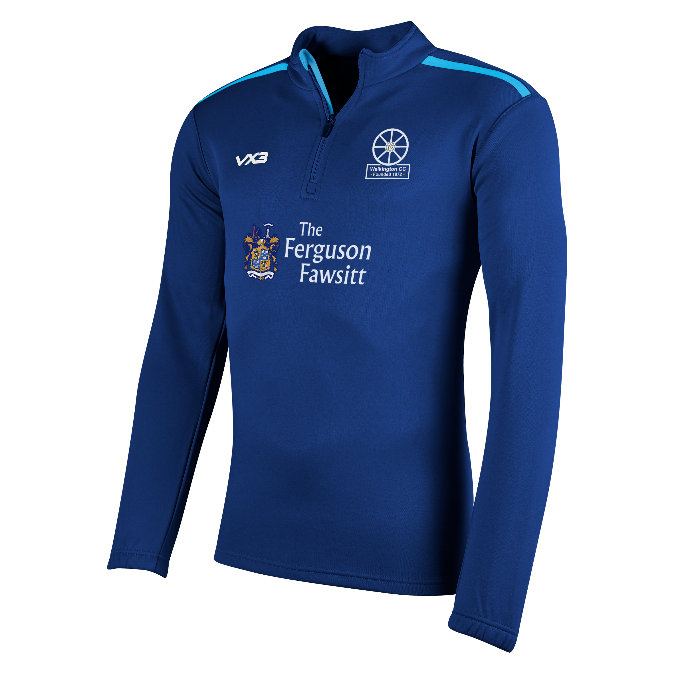 Walkington Cricket Club Fortis Youth Quarter Zip Sweat