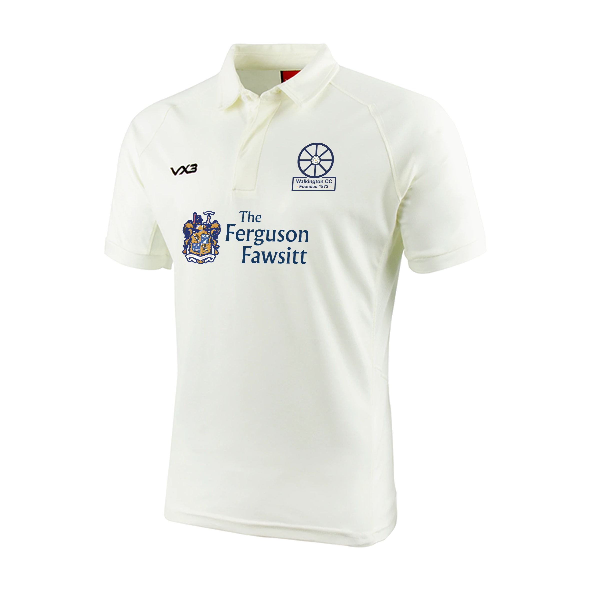 Walkington Cricket Club Youth Short Sleeve Shirt