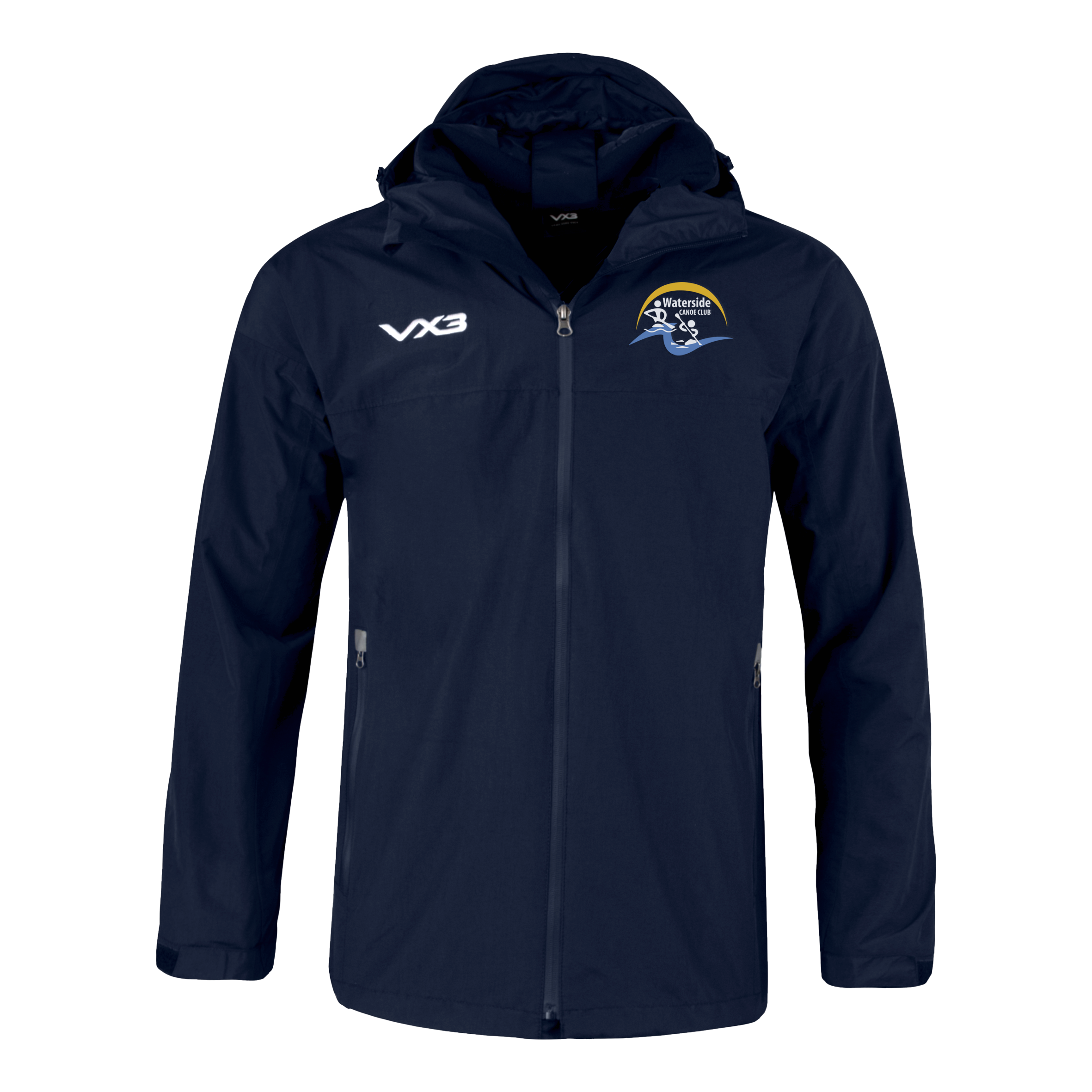 Waterside Canoe Club Navy Protego Waterproof Jacket VX3
