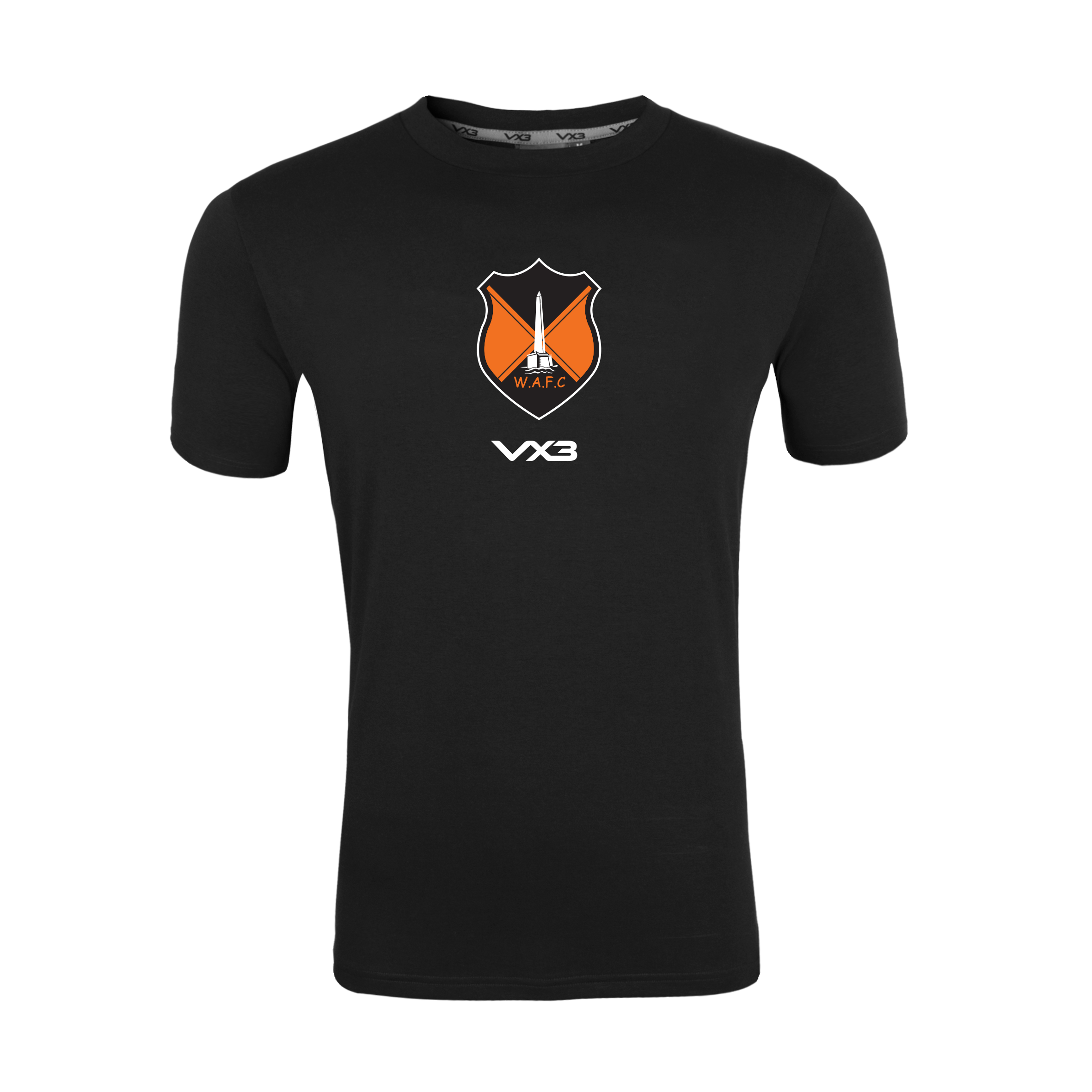Wellington AFC Club Youth Invicta Tee Black
