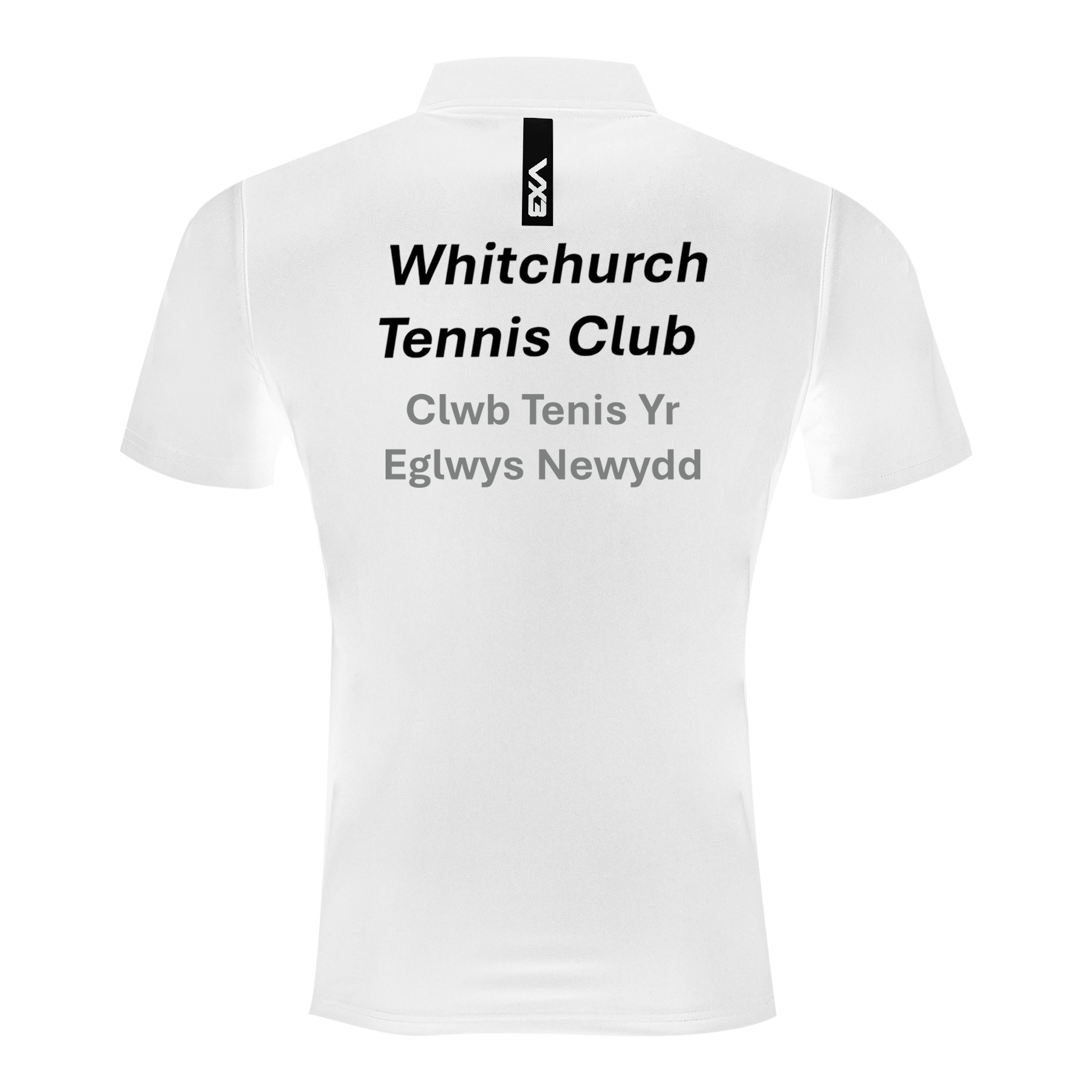 Whitchurch Tennis Club White Fortis Youth Polo