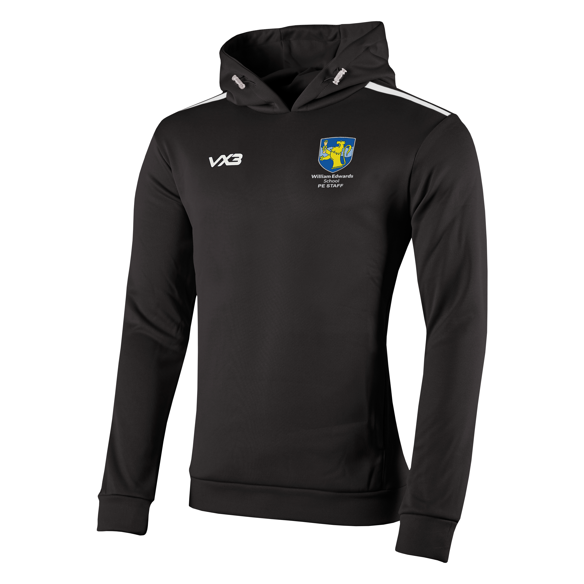 William Edwards School - PE Staff Black Fortis Hoodie