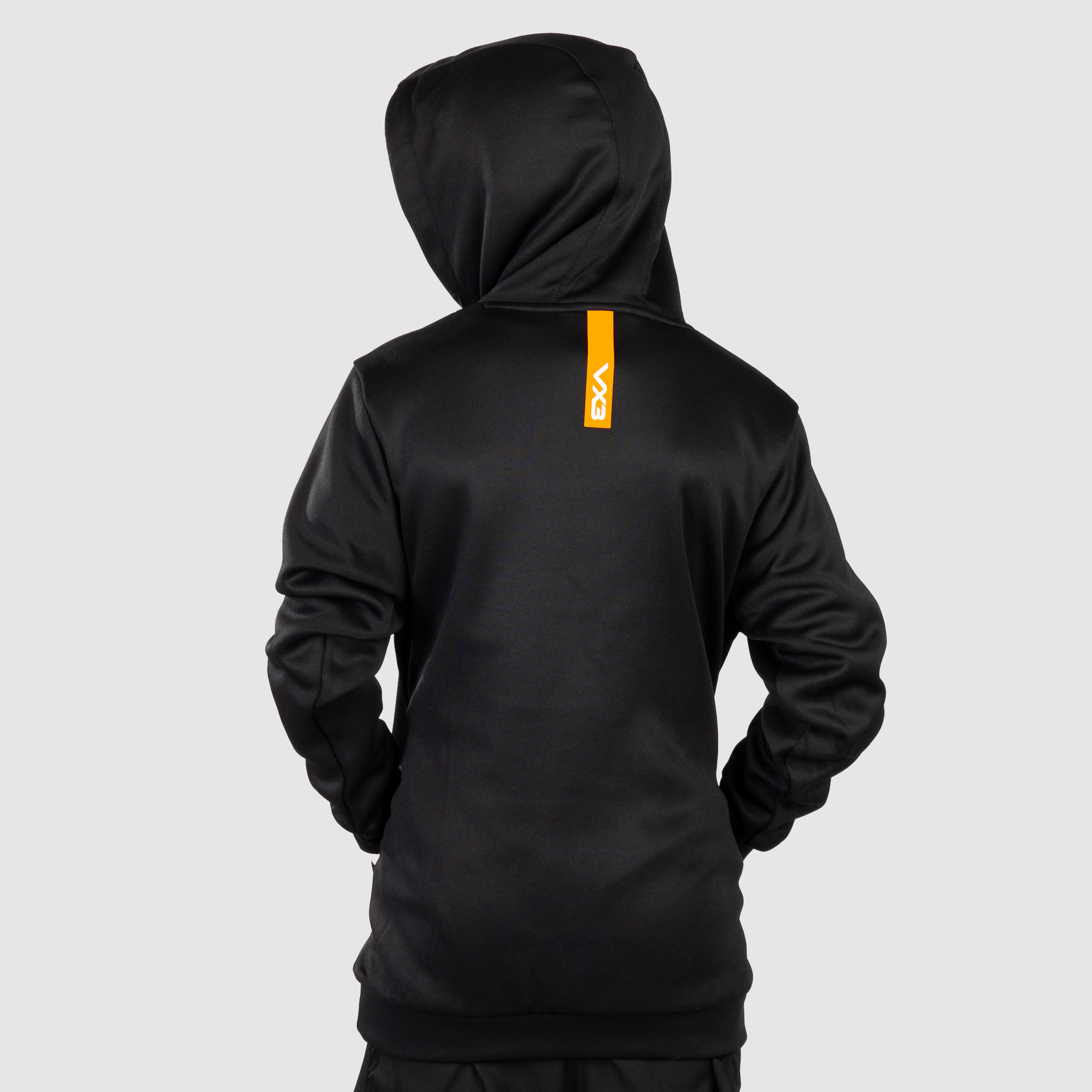 Fortis Youth Hoodie Black/Amber