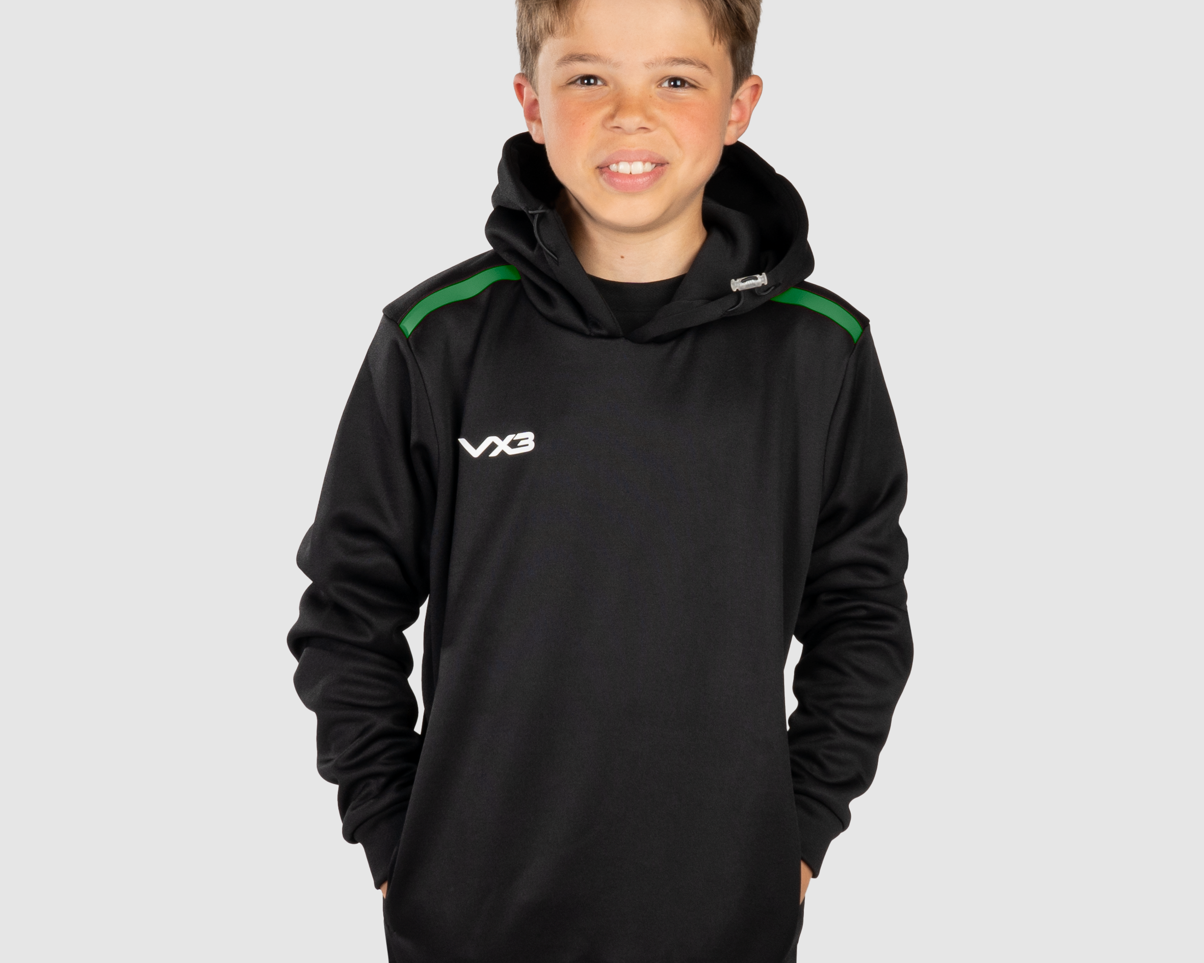 YouthFortisHoodieBlackEmeraldFront.png