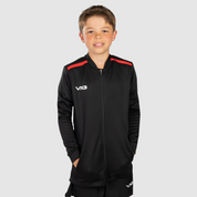 Fortis Youth Presentation Jacket Black/Red