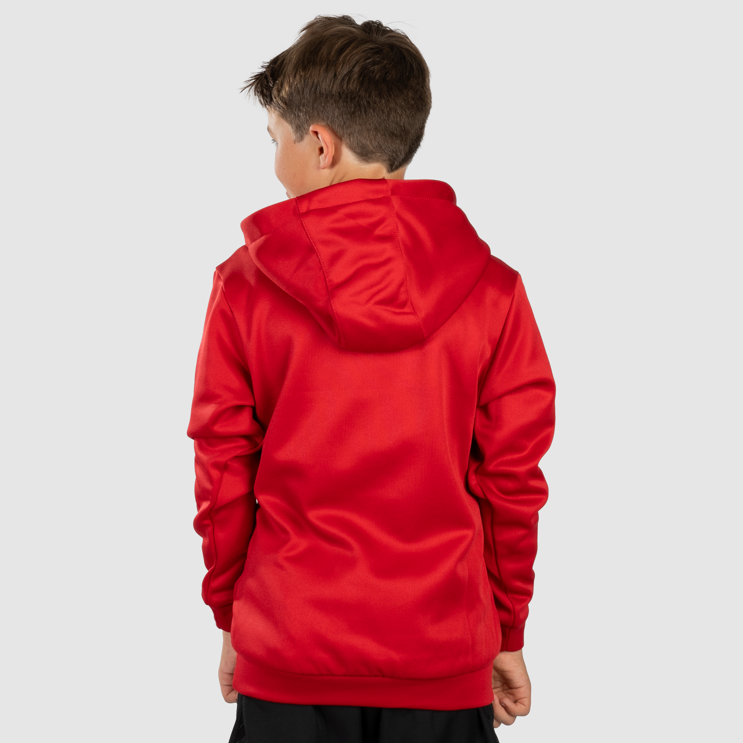 Fortis Youth Hoodie Red/Black
