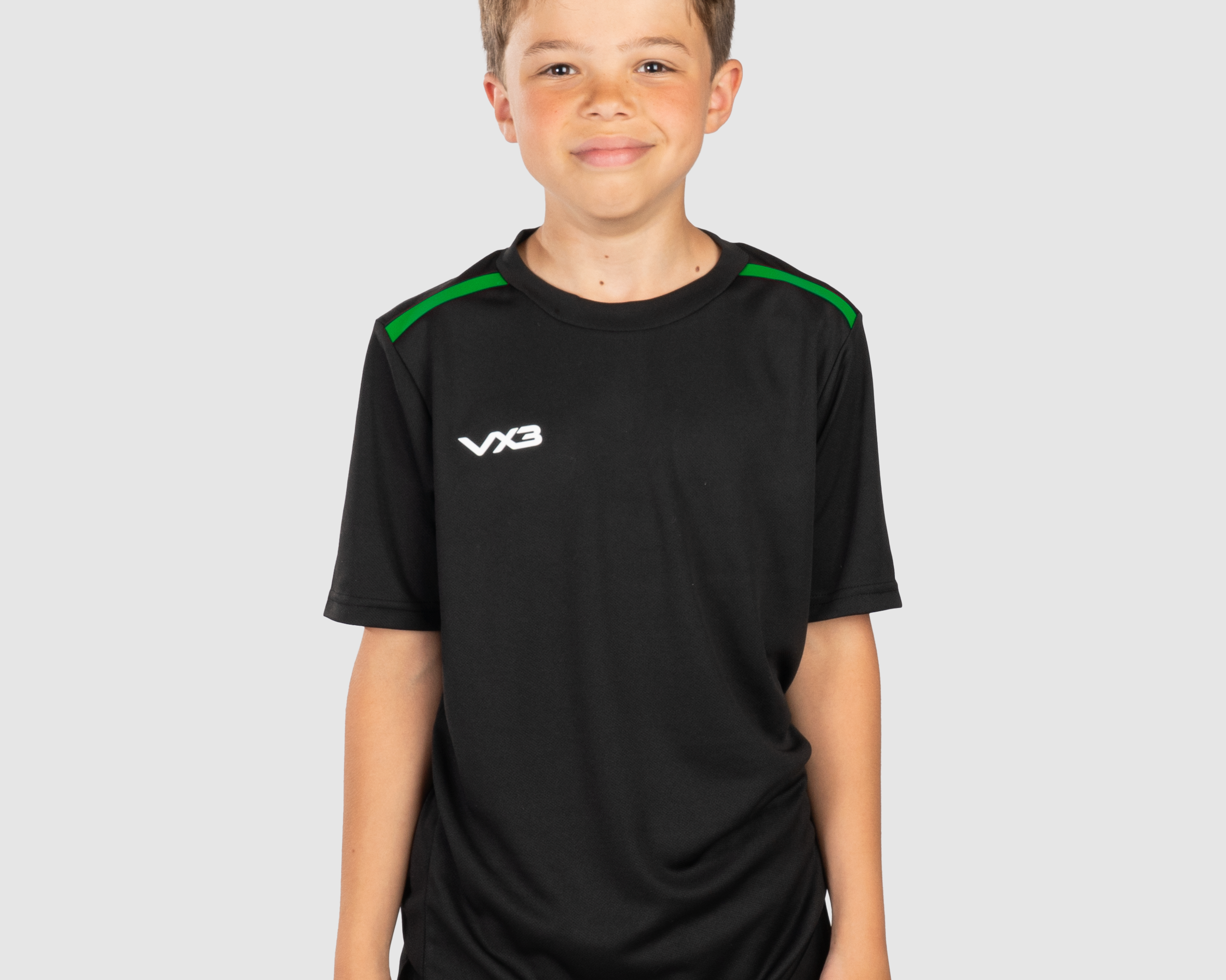 YouthFortisTeeBlackEmeraldFront.png