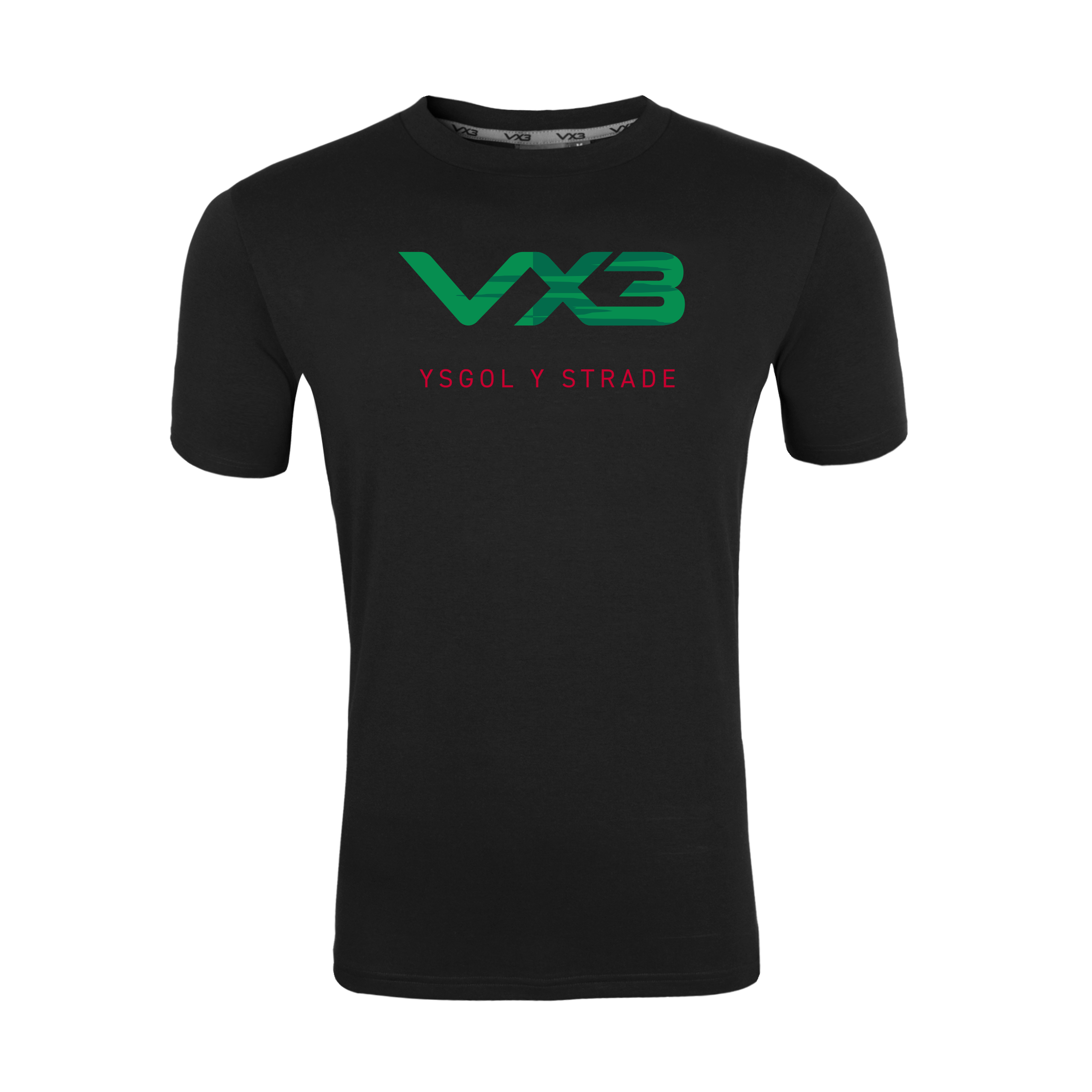 Ysgol Y Strade Black Womens Invicta Club Tee