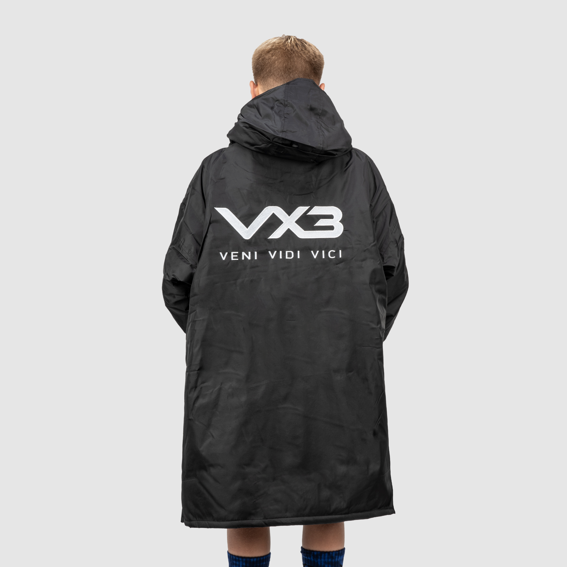 Duro Elite Sports Robe Black/Grey Kids