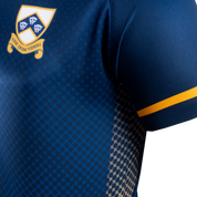 Colyton Grammar School Tee Navy/Hero Blue/Amber