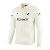 Compton Dundon Cricket Club Whites L/S Shirt
