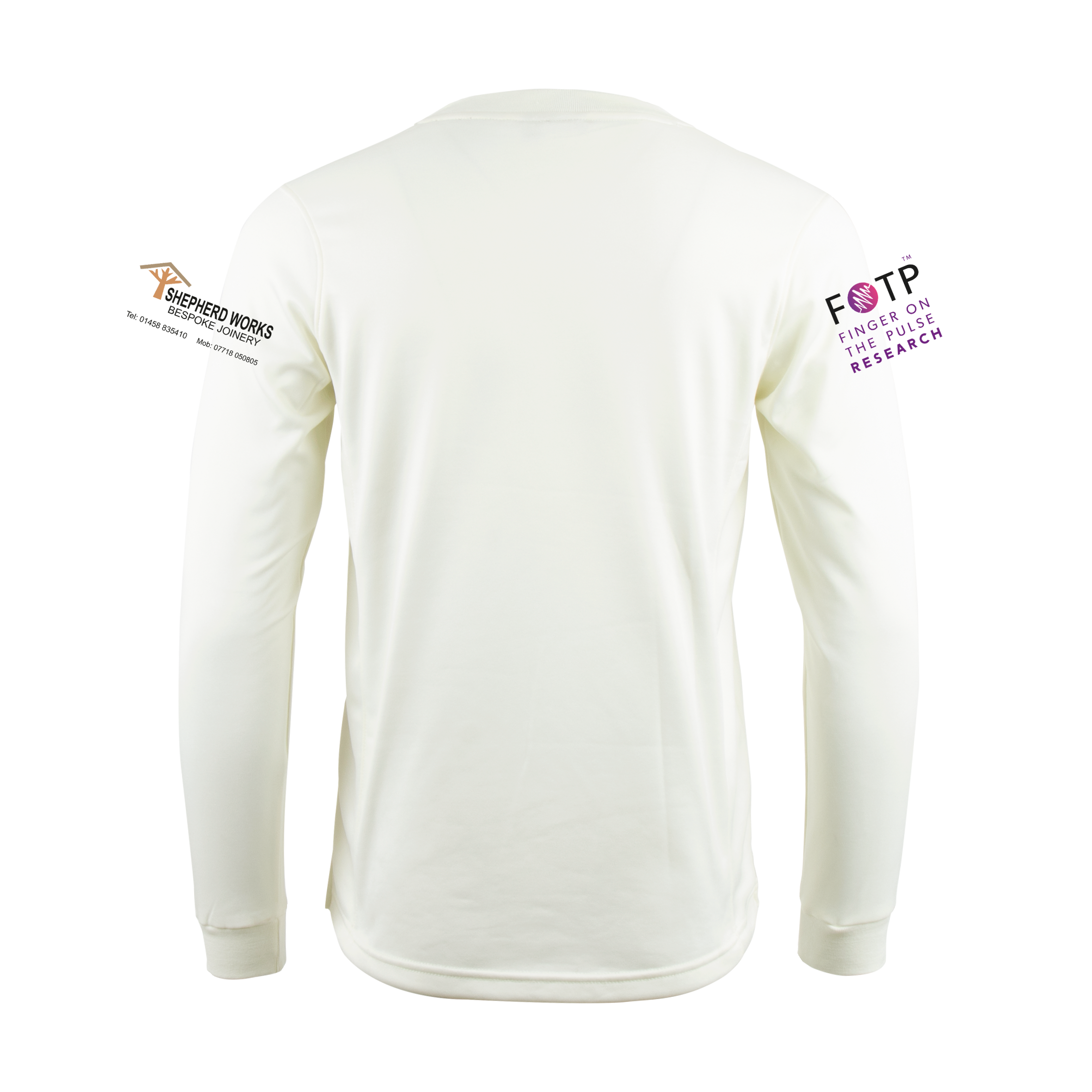 Compton Dundon Cricket Club Whites Sweatshirt