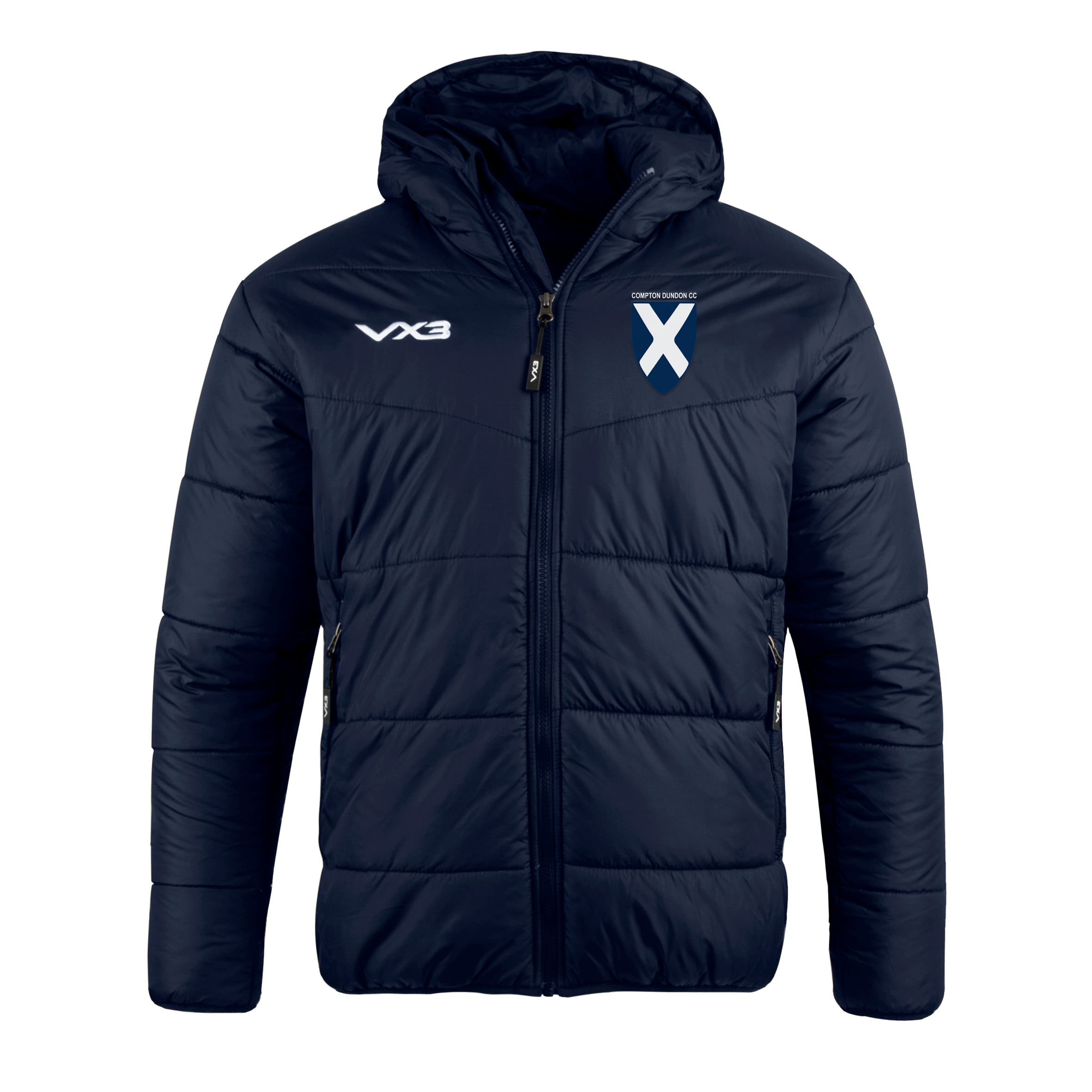 Compton Dundon Cricket Club Lorica Quilted Jacket Youth