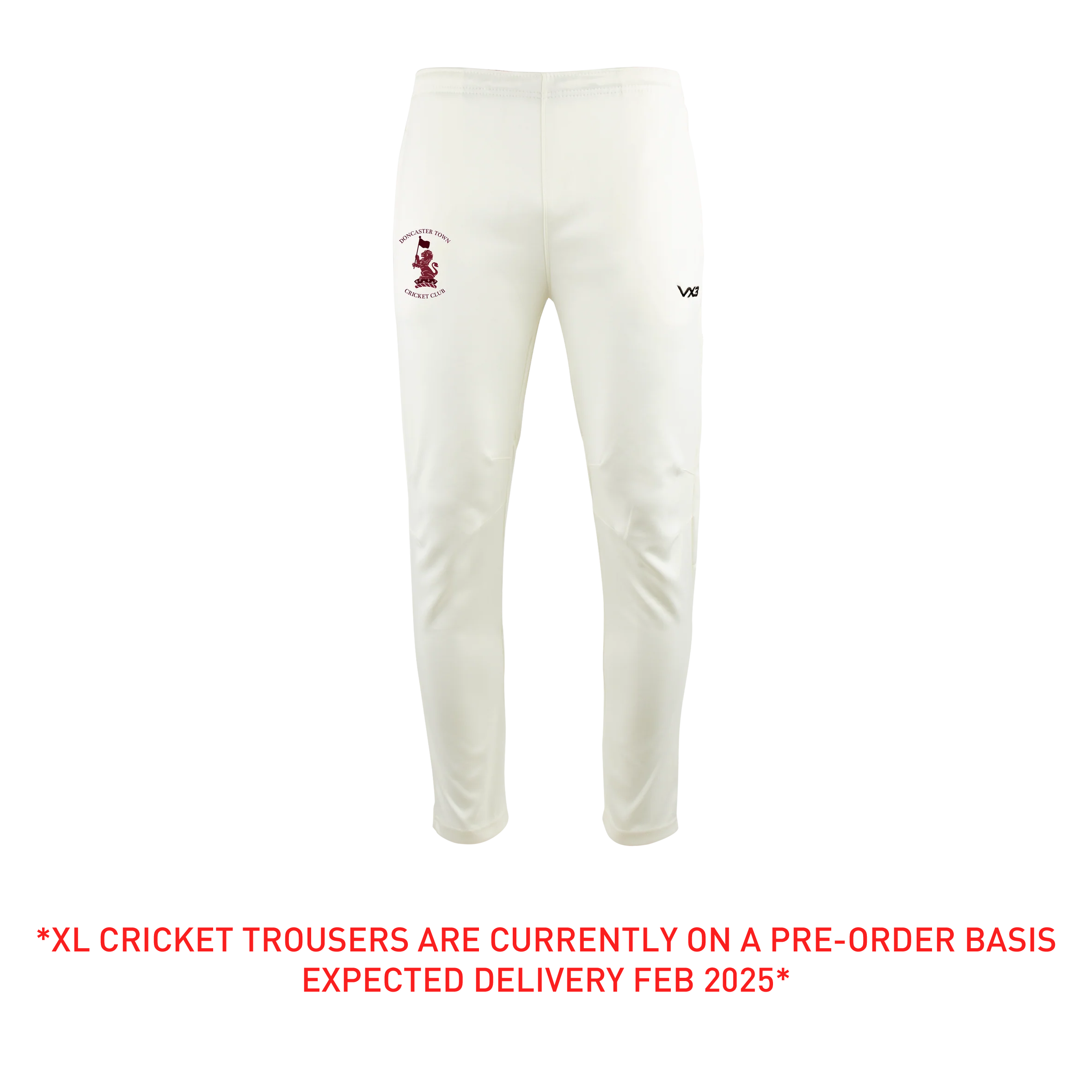 Doncaster Town Cricket Club Cricket Whites Trouser