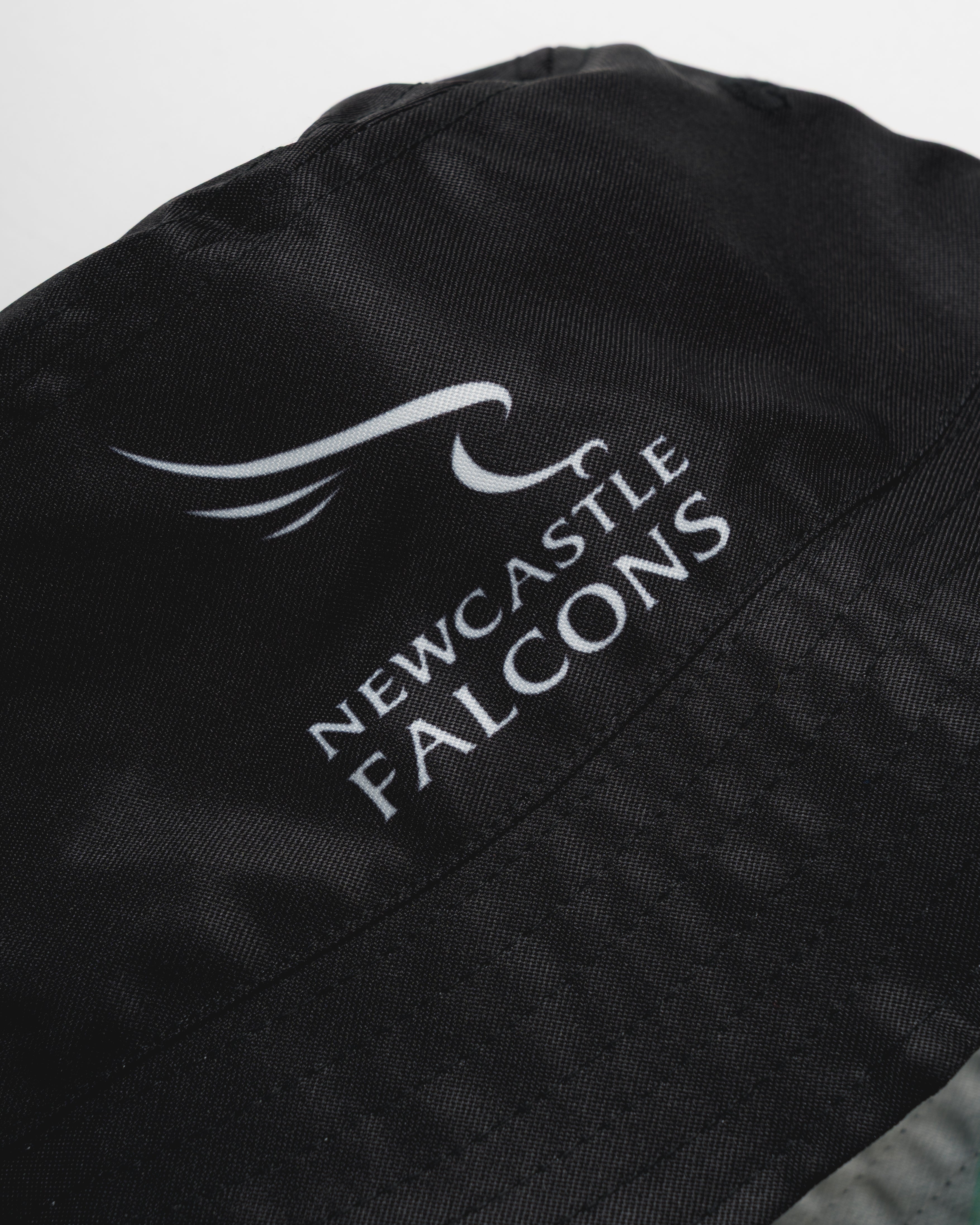 Newcastle Falcons 24/25  Reversible Bucket Hat-Black/Light Grey