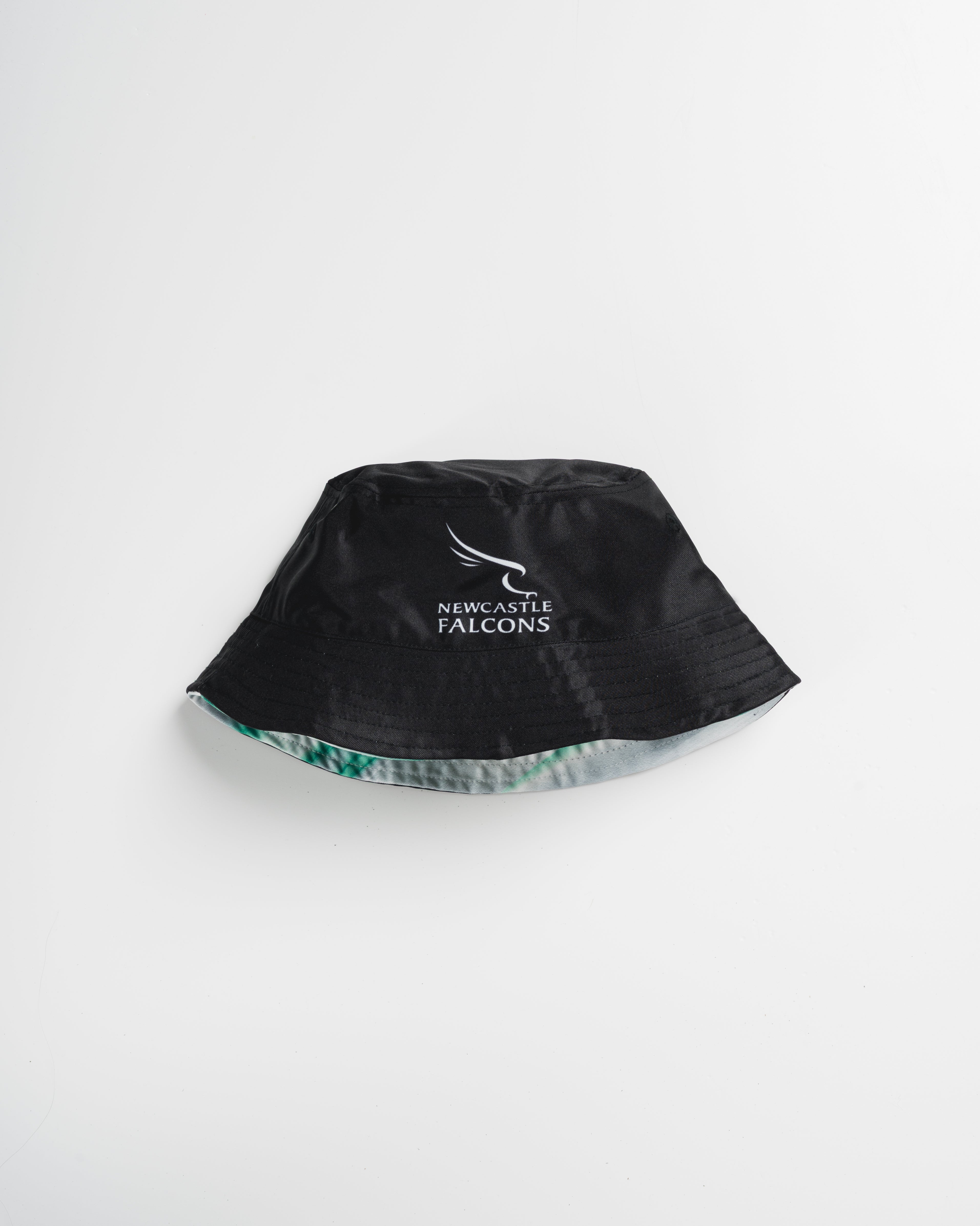 Newcastle Falcons 24/25  Reversible Bucket Hat-Black/Light Grey