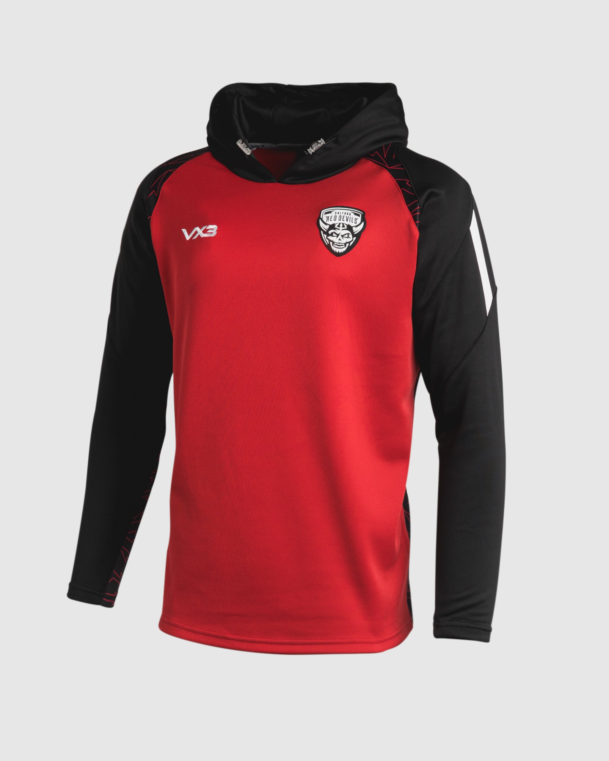Salford Red Devils 2025 Third Youth Quadrigo Hoodie