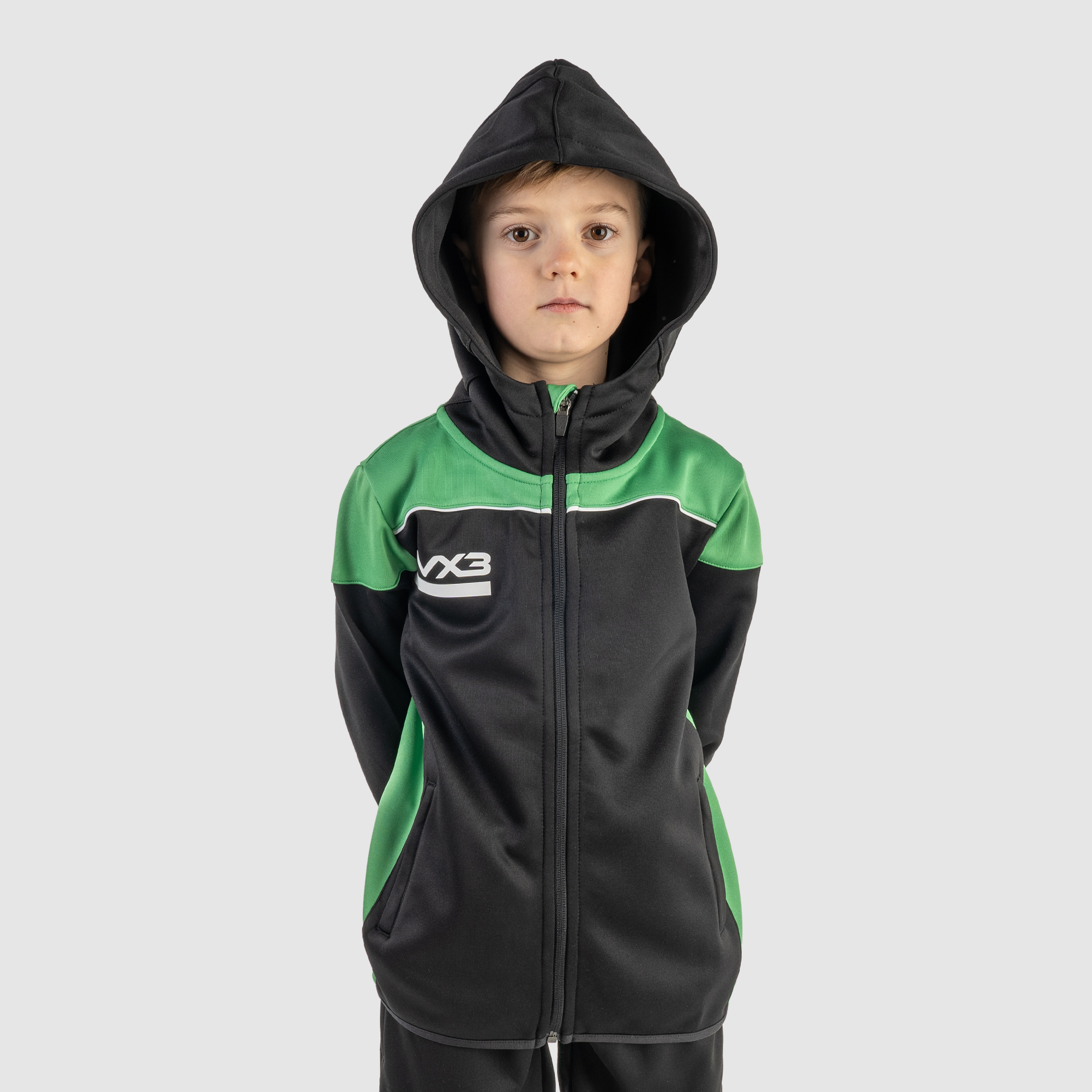 Opus Zoodie Youth - Black Emerald White