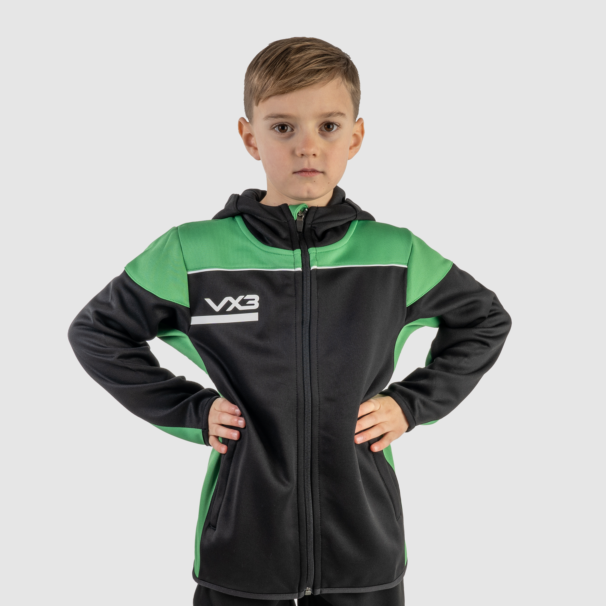 Opus Zoodie Youth - Black Emerald White