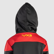 Opus Zoodie Youth - Black Red Amber