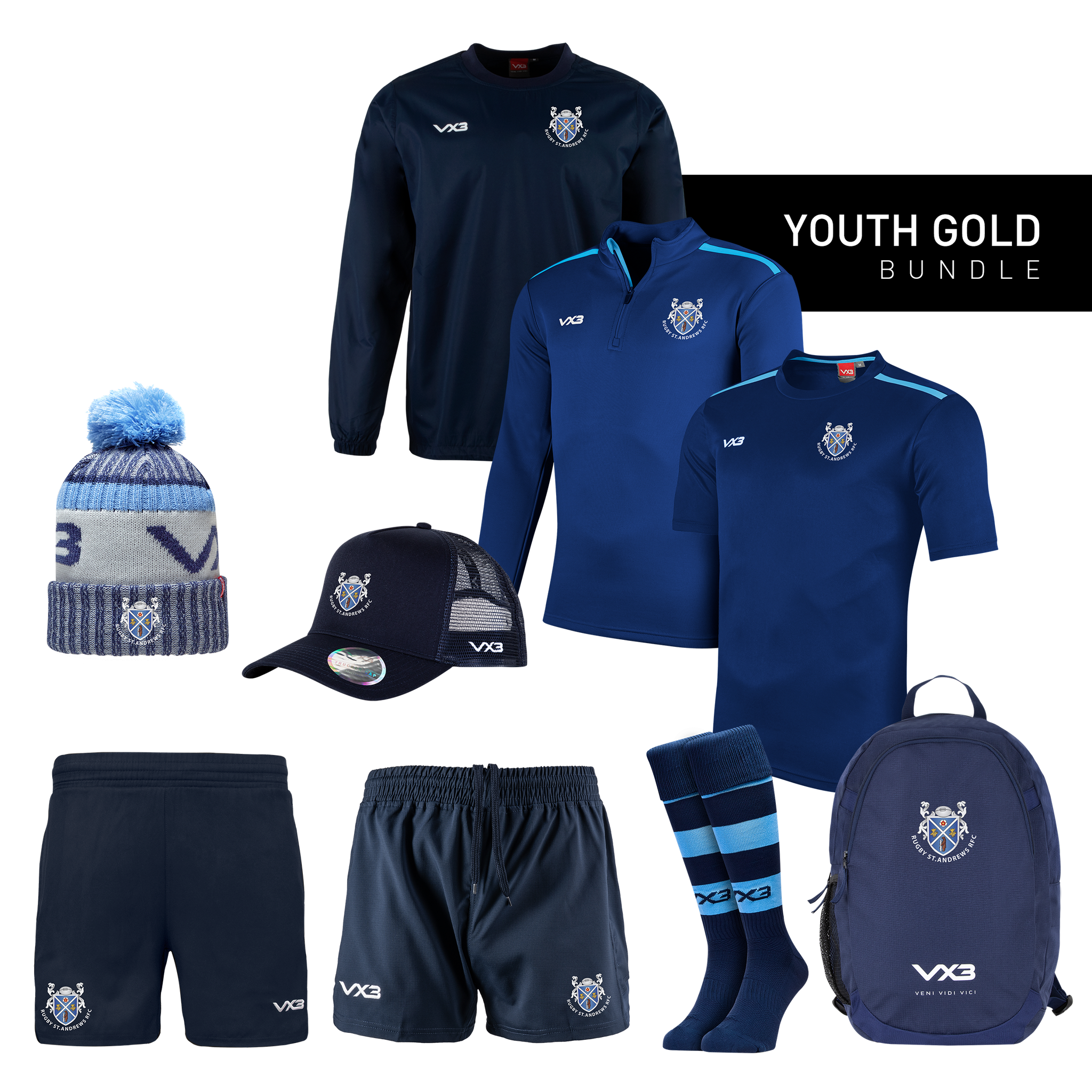Rugby St Andrews RFC Youth Gold Bundle