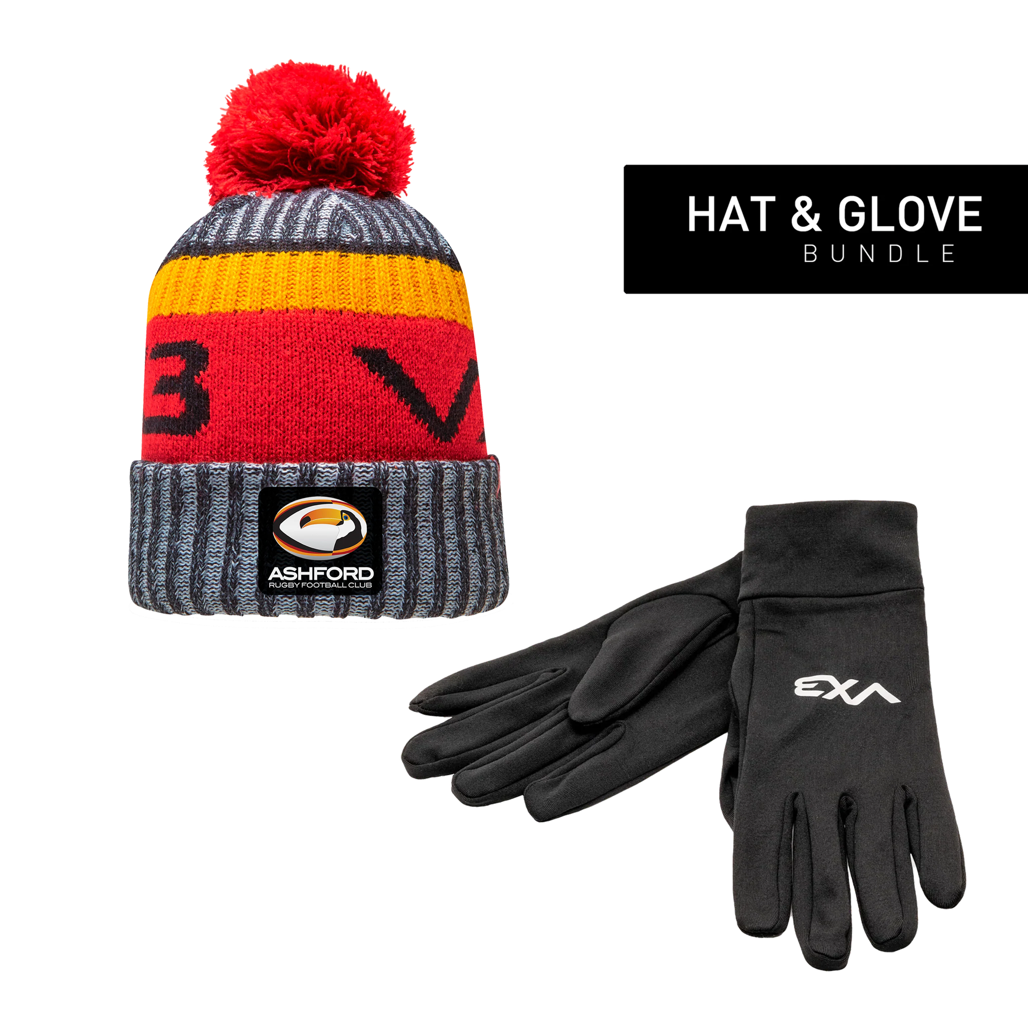 Ashford RFC (Youth) - Hat & Glove Bundle