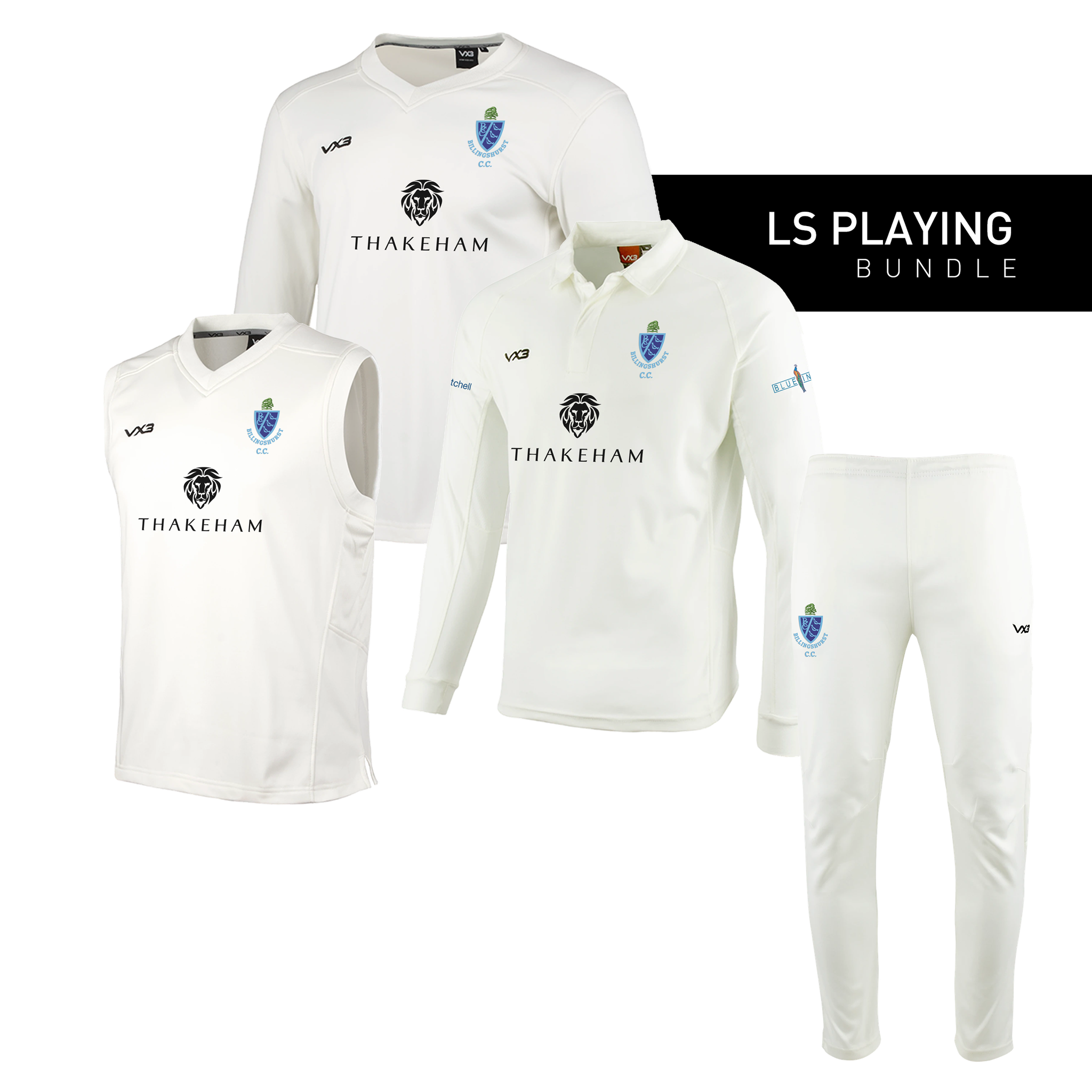 Billingshurst Cricket Club LS Playing Bundle