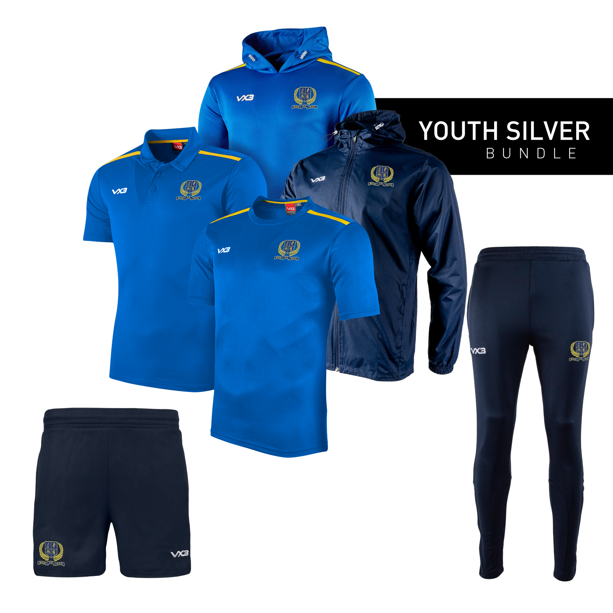 Belfast High School Former Pupils RFC Youth Silver Bundle