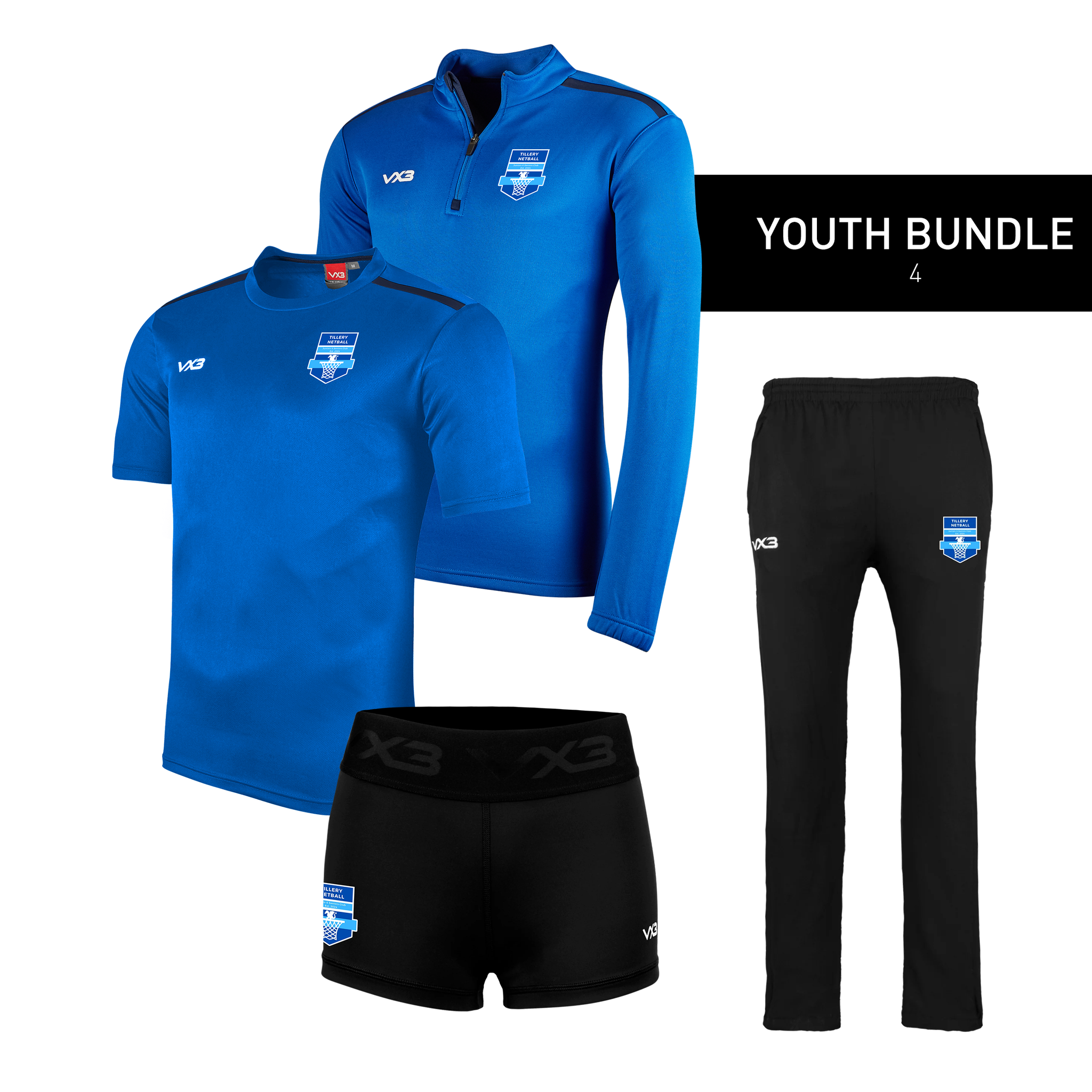 Tillery Netball Youth Bundle 4