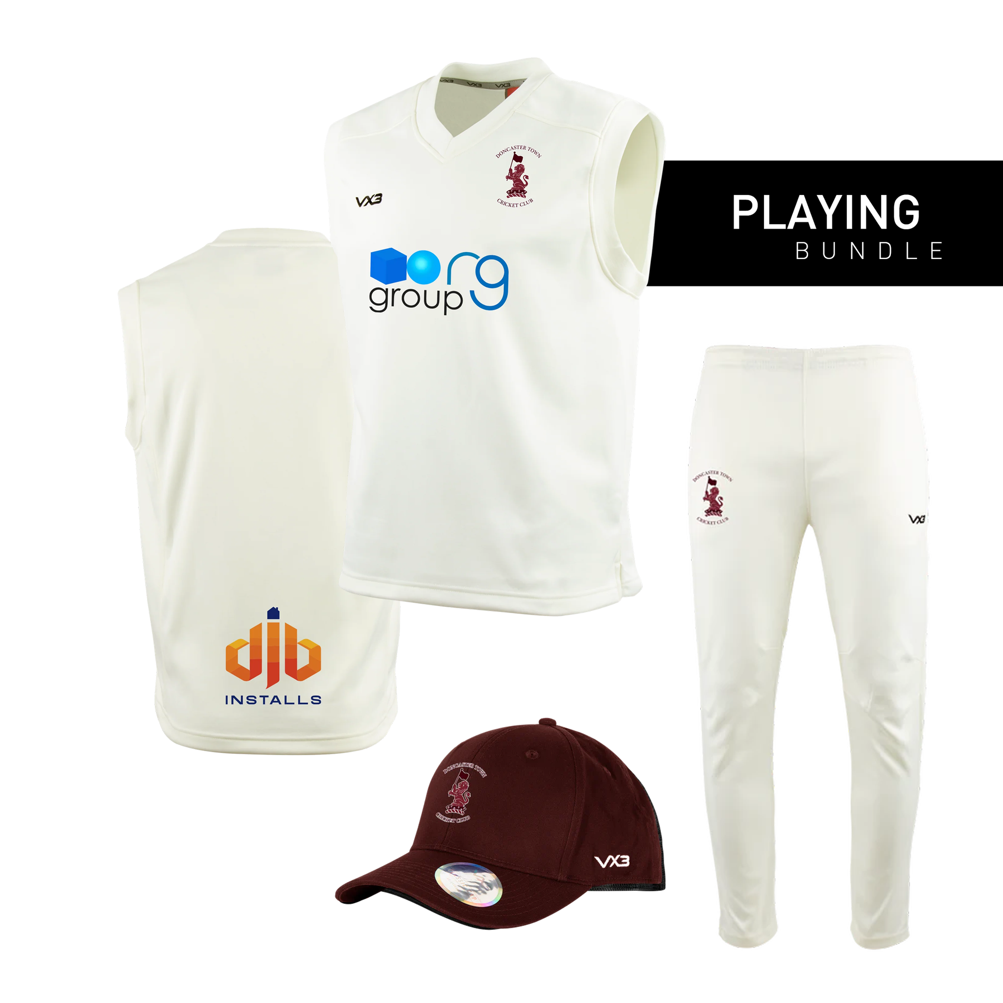 Doncaster Town Cricket Club Playing Bundle