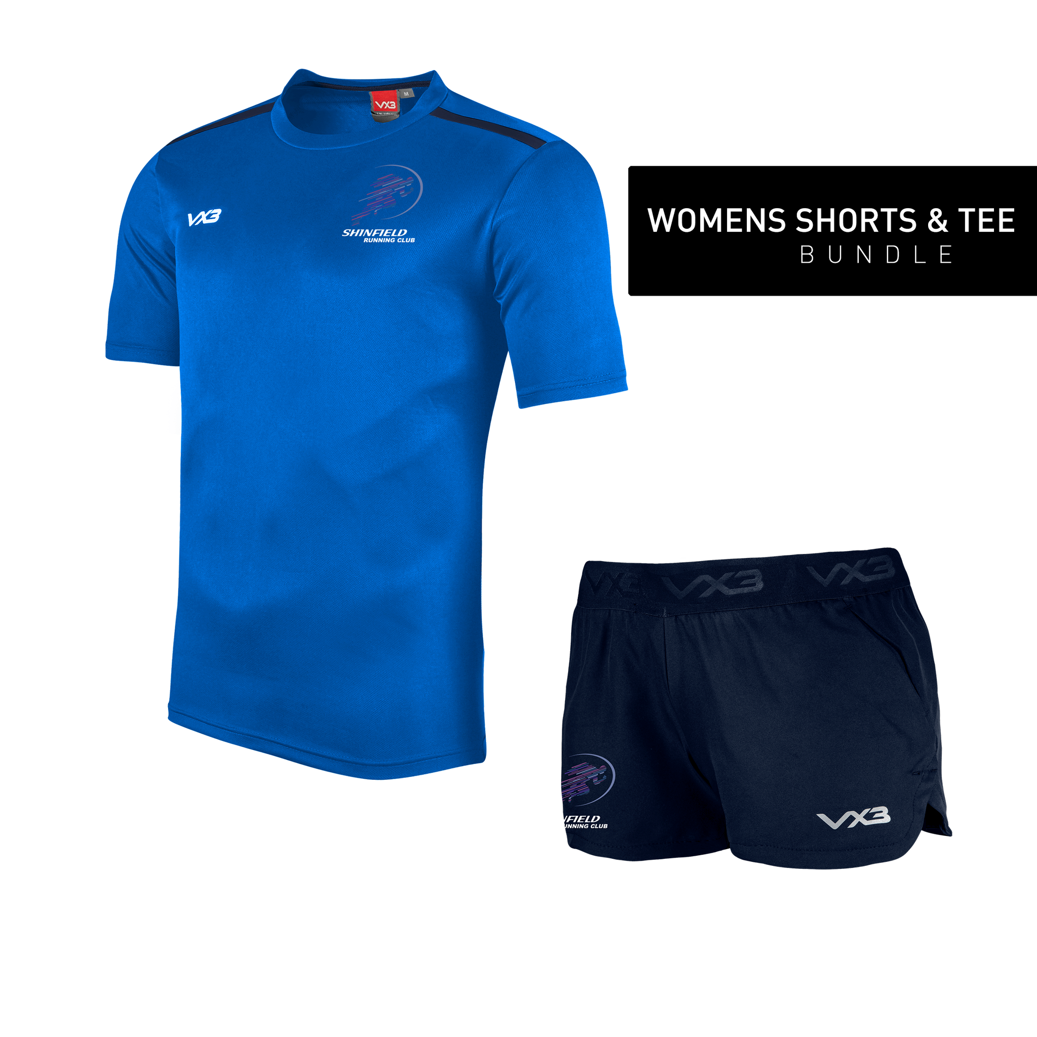 Shinfield Running Club - Womens Shorts & Tee Bundle