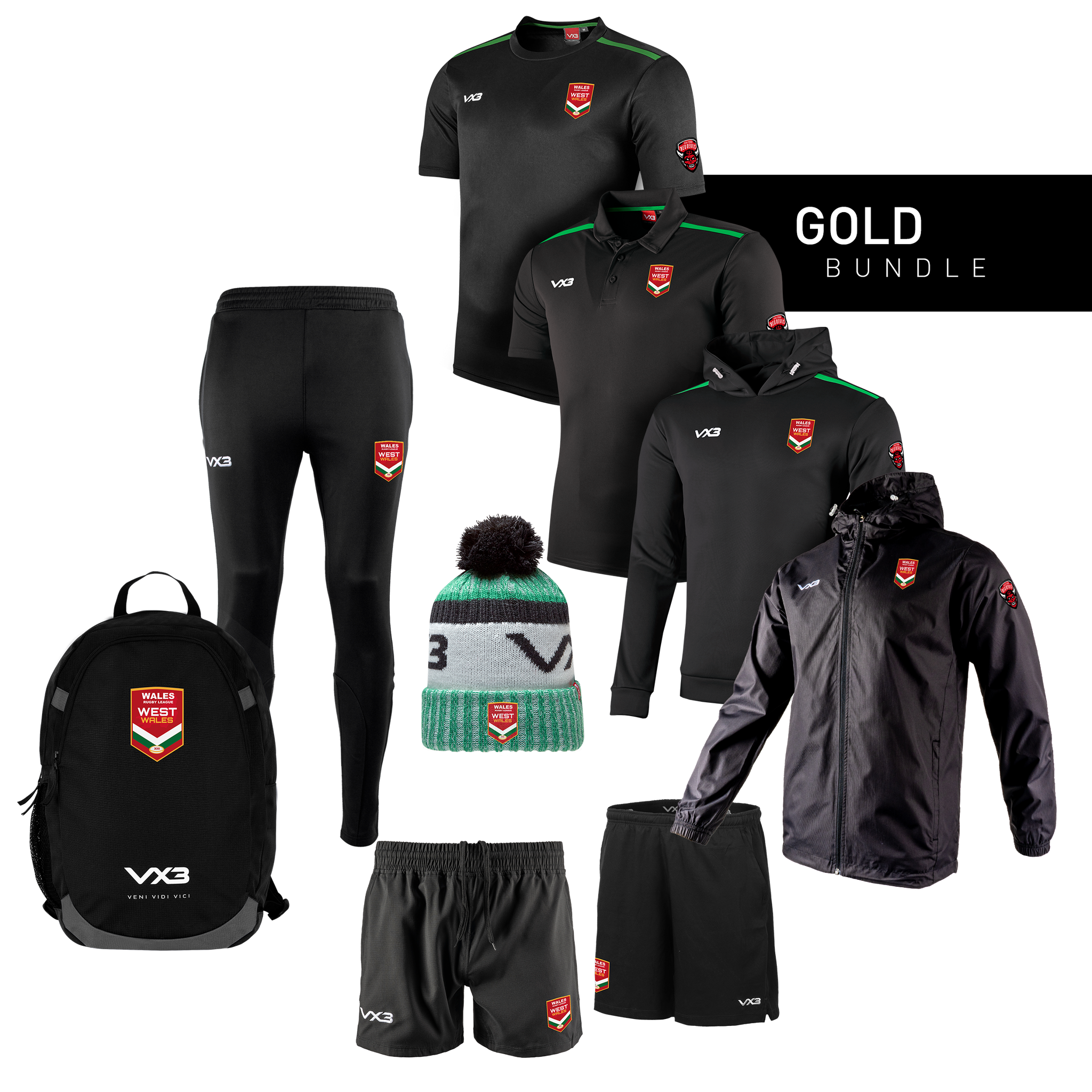 West Wales Rugby League Gold Bundle