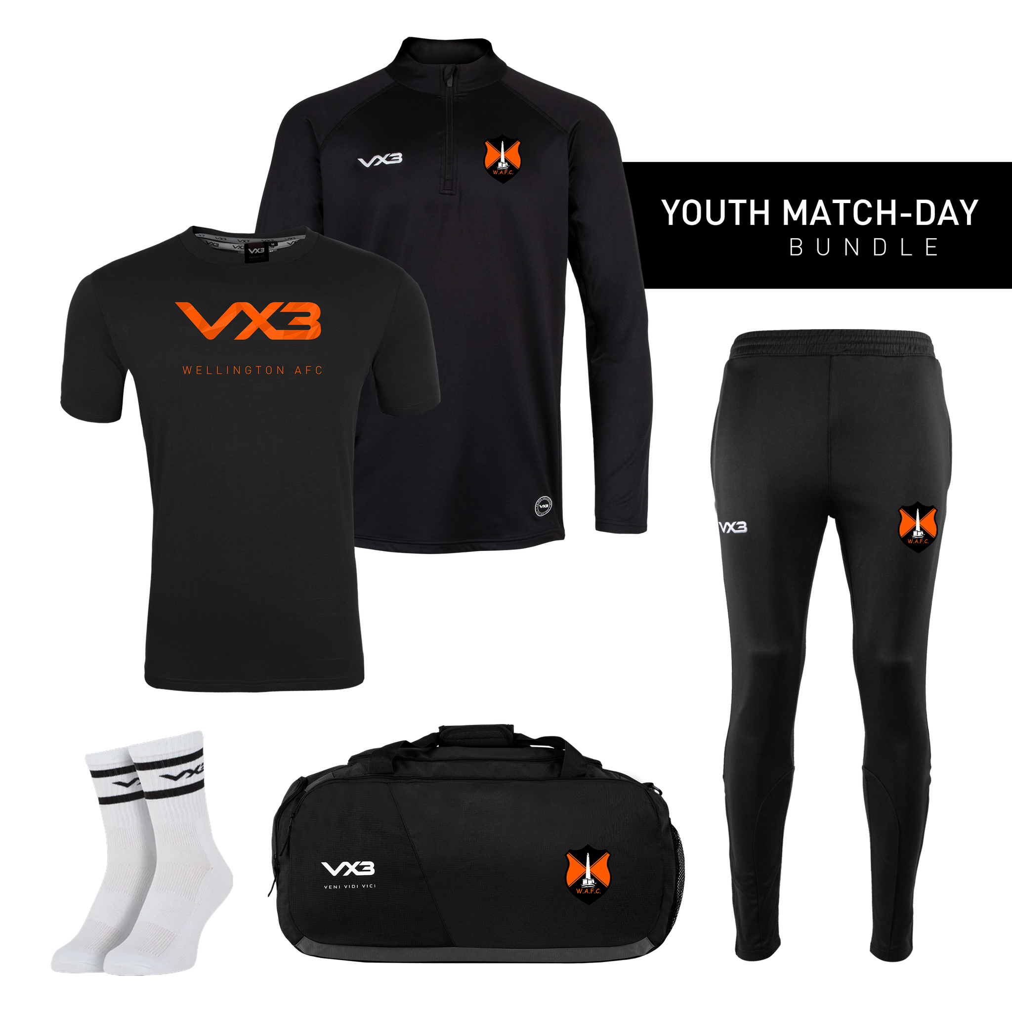 Wellington AFC Youth Match-Day Bundle