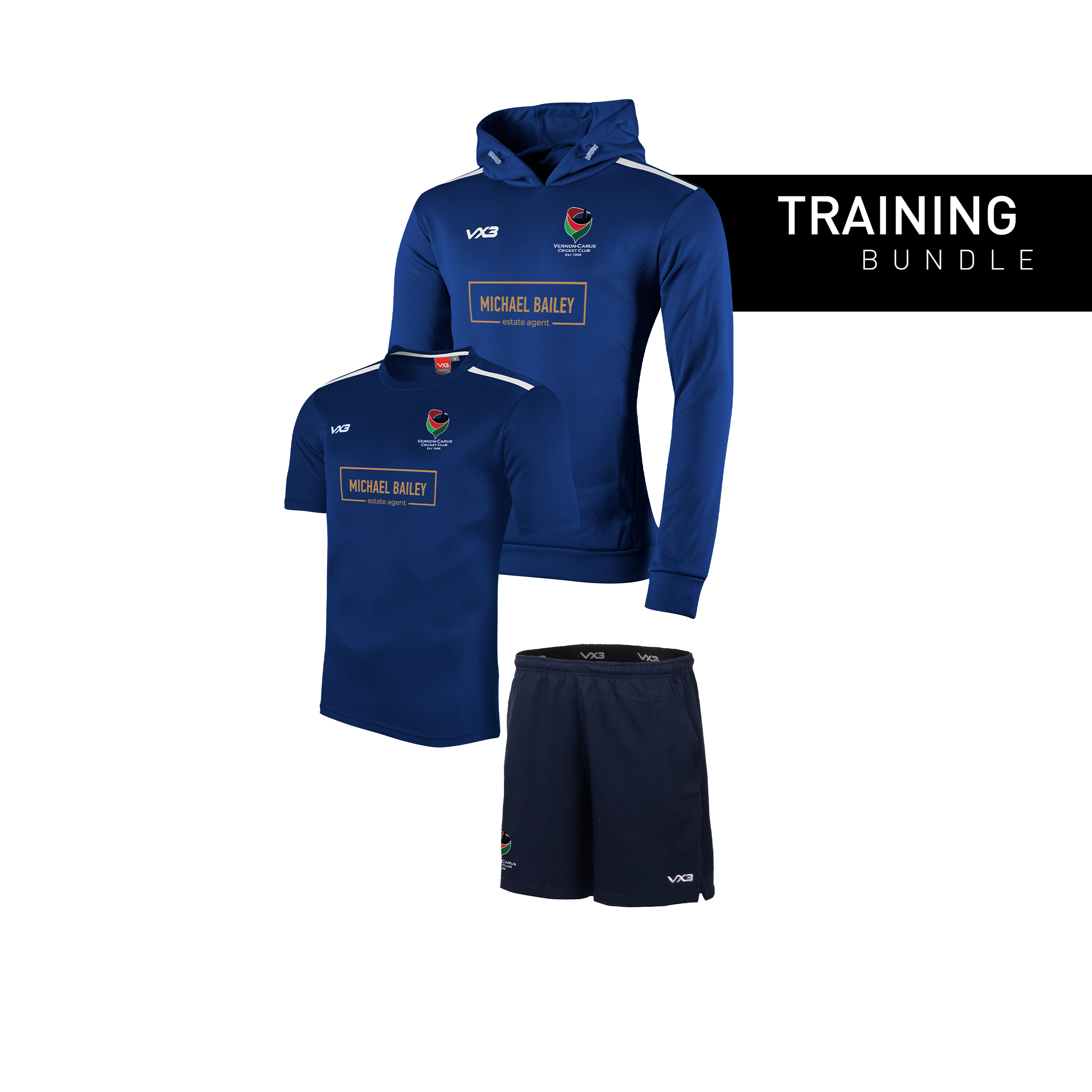 Vernon-Carus Cricket Club Youth Training Bundle