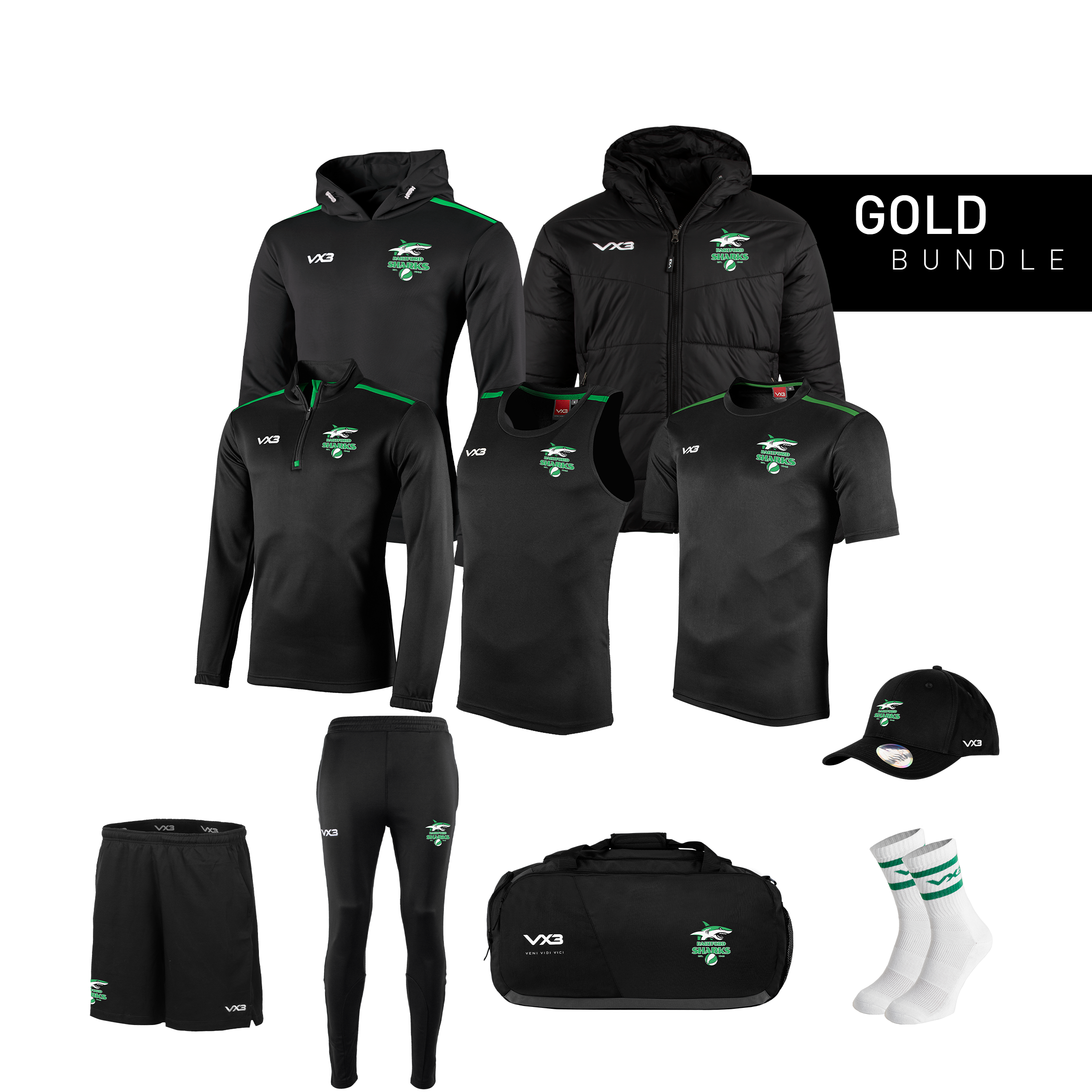 Dartford Sharks Gold Bundle