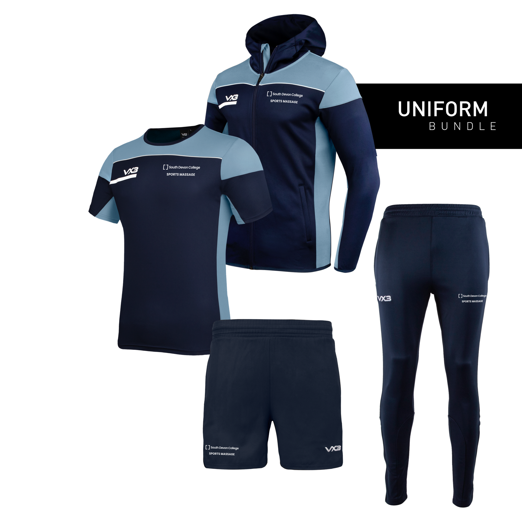 South Devon College - Sports Massage Uniform Bundle